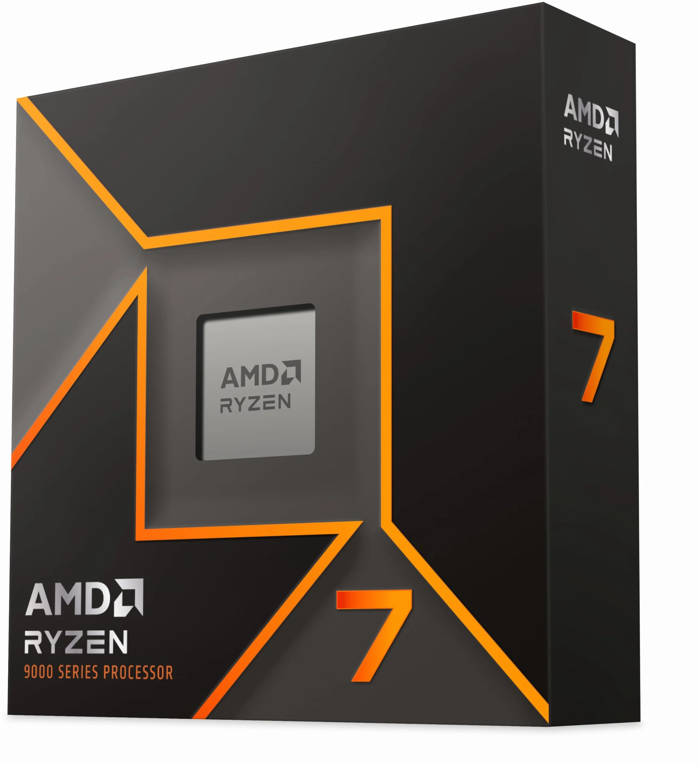 AMD Ryzen 7 9700X (8 Cores/16 Threads) 65W DTP, AM5 socket, 40MB Cache, Boost di Frequenza fino a 5.5 GHz max, senza ventole)