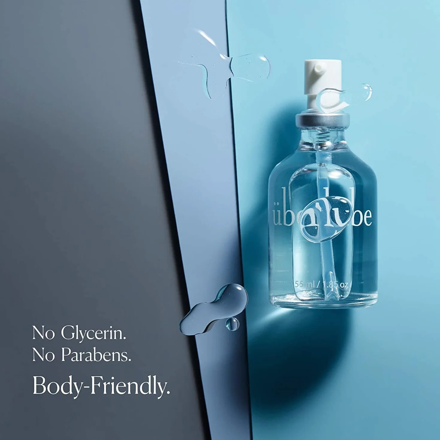 Lubrificante Intimo Überlube Luxury al Silicone con Vitamina E Latex-Safe 55ml