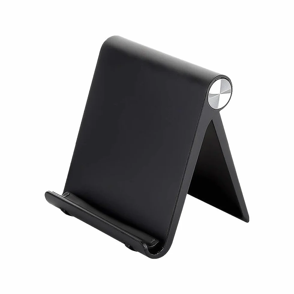 1pz Supporto Telefono Tablet Pieghevole, Supporto Creativo Portatile Desktop Regalo, Pieghevole Compatto Portatile, Stabile Adattamento Universale, Conveniente Pronto Per Regalo, Per Adulti, Perfetto