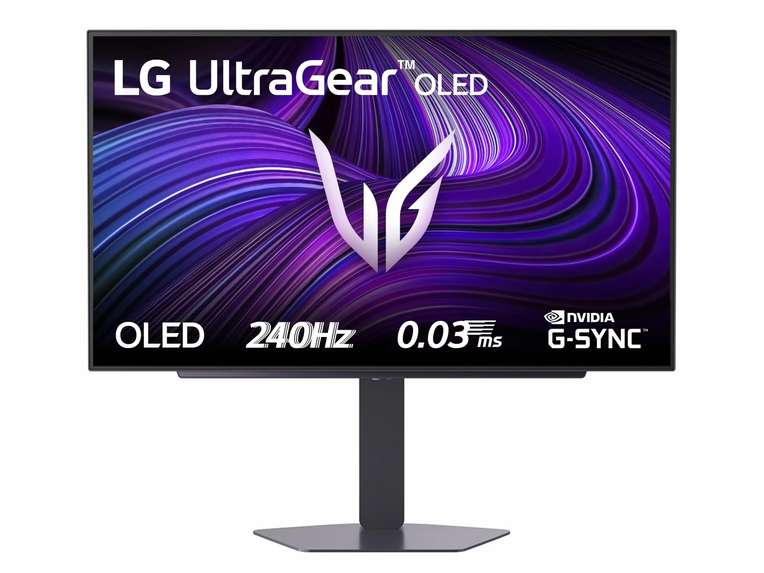 LG UltraGear OLED 27GX704A Monitor Gaming 27" QHD (2560x1440), 240Hz, 0,03ms (GtG), OLED, G-Sync, FreeSync Premium Pro, VRR, HDR 400 True Black, HDMI 2.1, DisplayPort, Hub USB, AUX, Nero