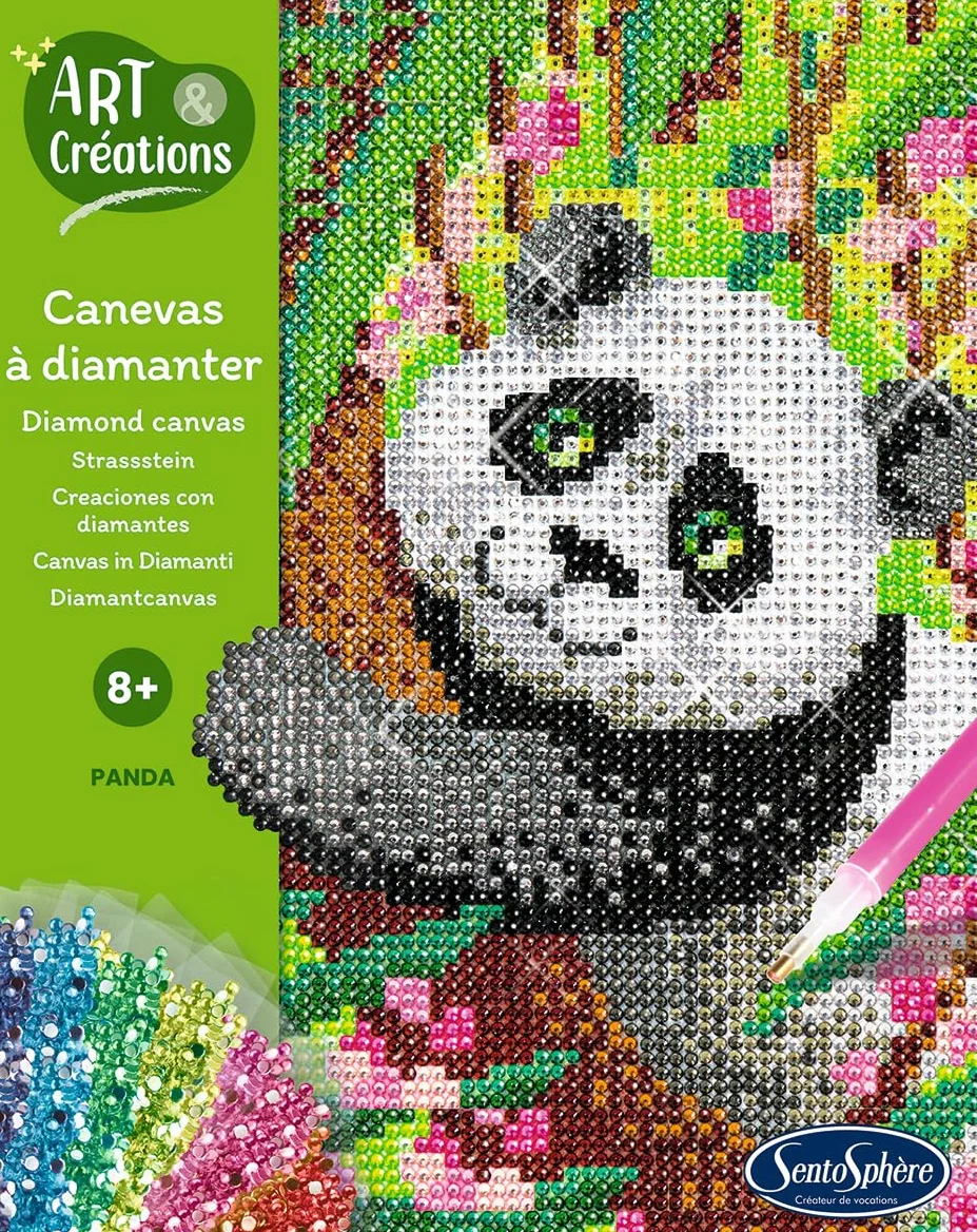 Sentosphere Strasssteinbild Panda