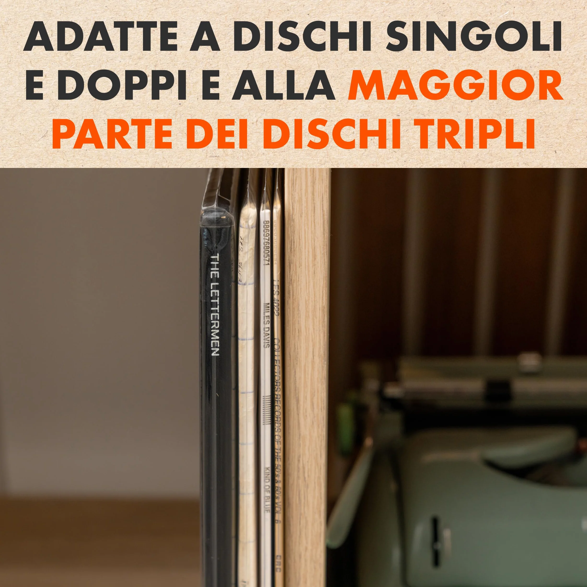 50x Trasparente 33 Giri Buste Per Vinile STANDARD | CRYSTAL Esterne Plastica Custodie Per Singoli e Doppi LPs | Protettive Polipropilene Vinile Copertine