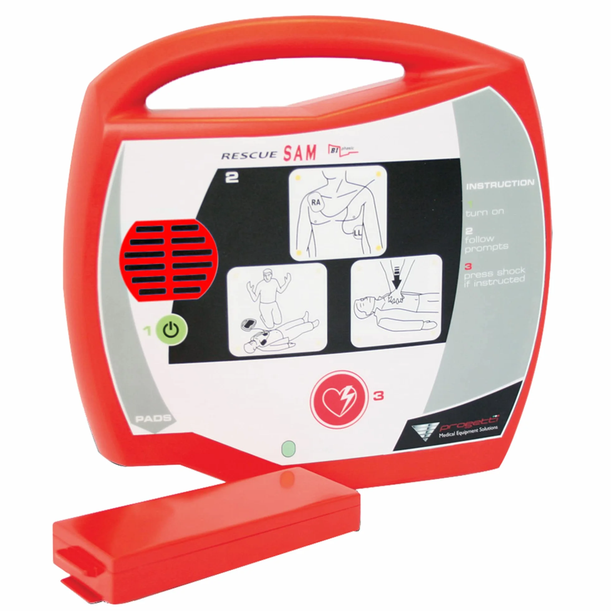 Gima Defibrillatore AED Rescue Sam in Italiano