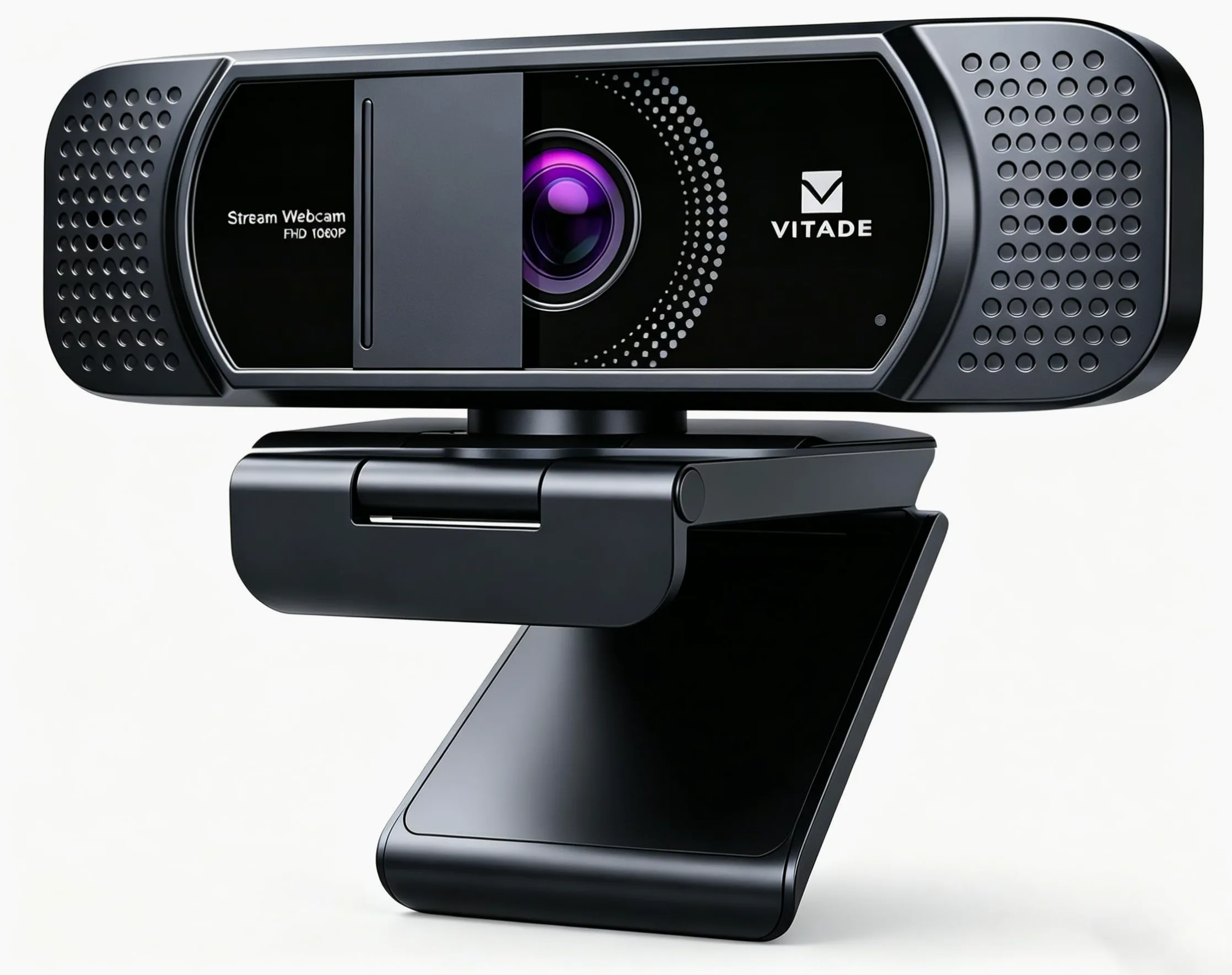 Webcam con copertura per la privacy, webcam HD 1080p, correzione della luce, plug and play, webcam per streaming di conferenze di gioco, per Mac, Windows, PC, computer portatile