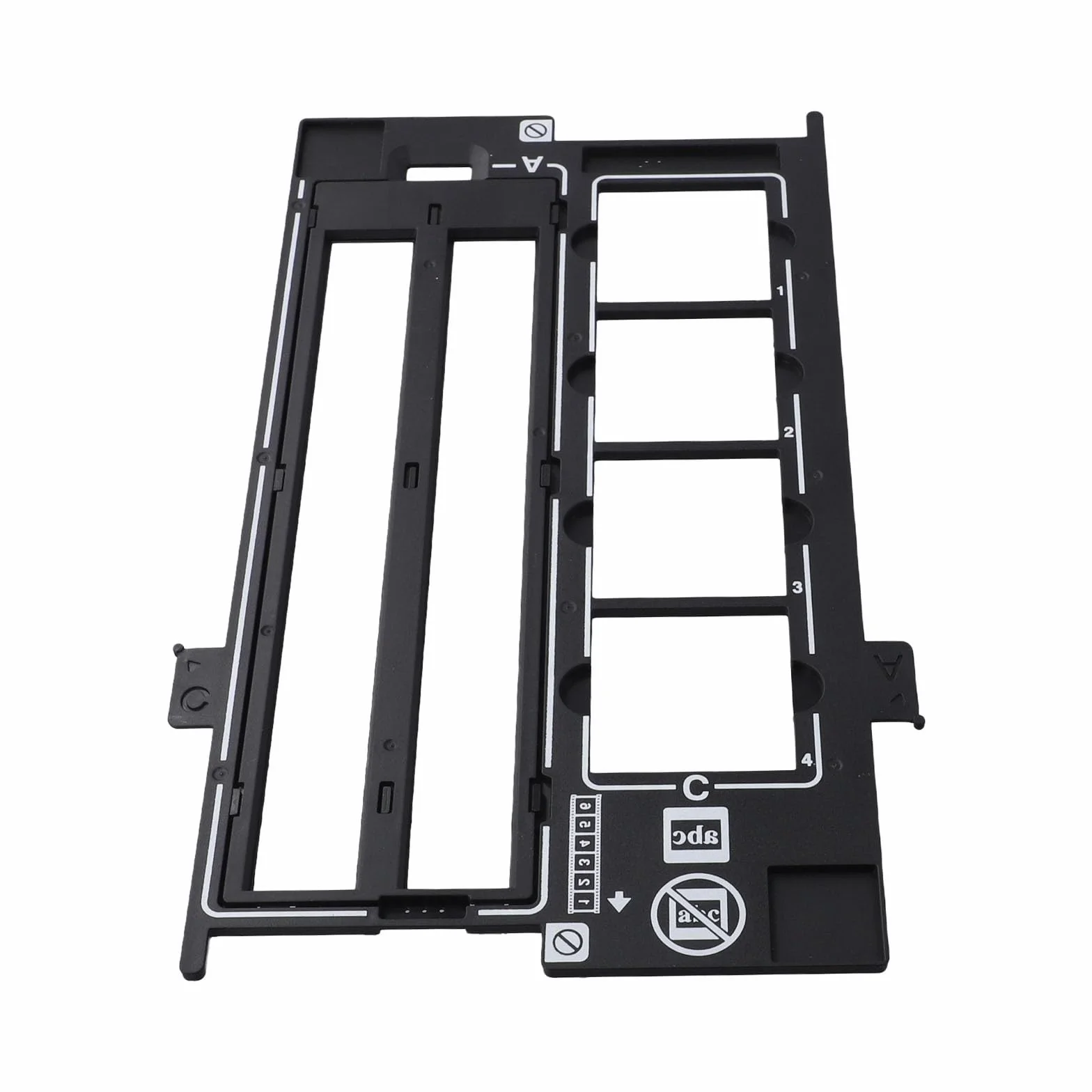 Supporto per scanner di pellicola, adattatore a scorrimento negativo per Epson V500 V600 4490, 35 mm Photo Guide