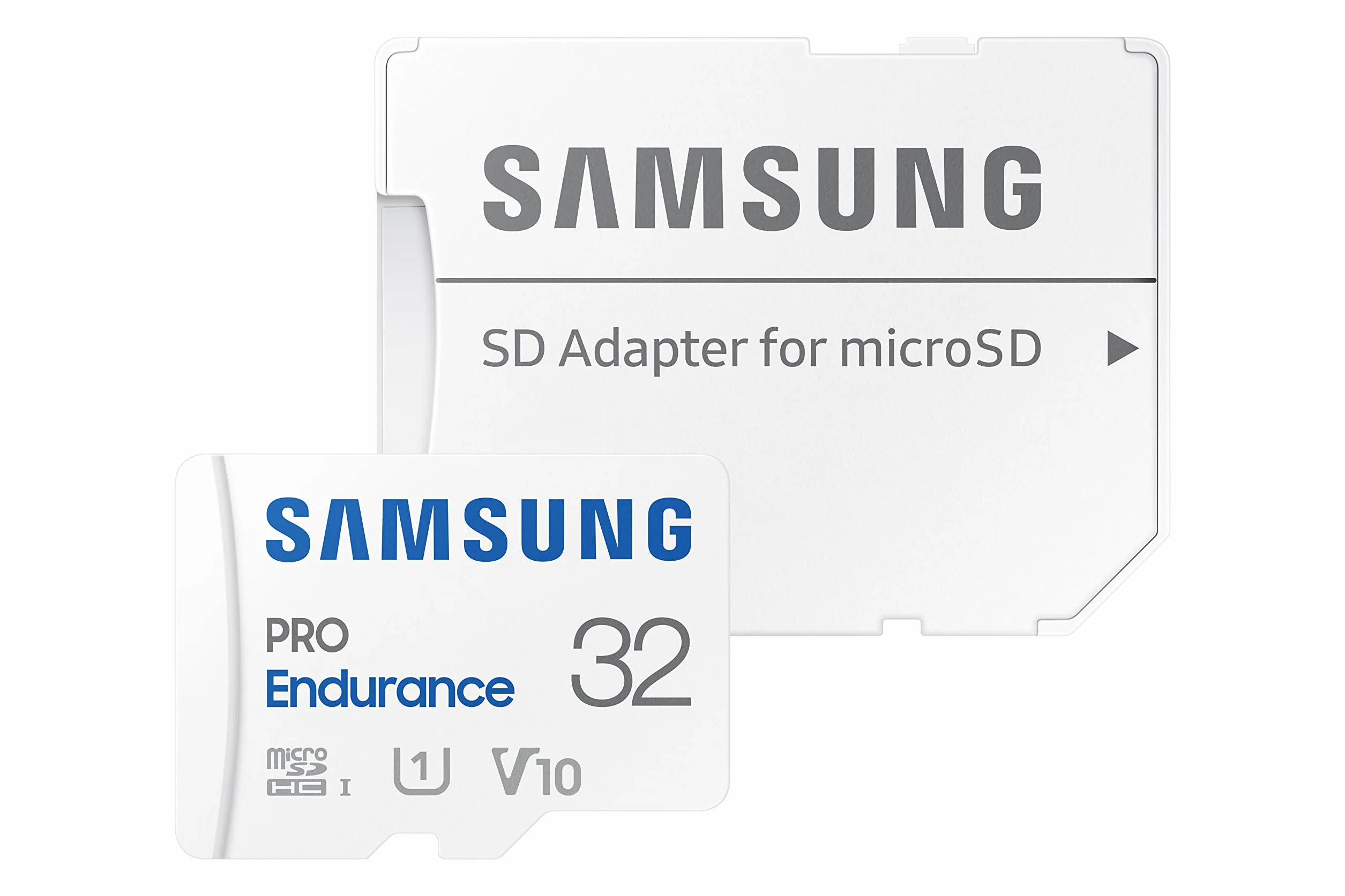 Samsung Memorie MB-MJ32KA PRO Endurance Scheda MicroSD per telecamere di videosoverglianza e dashcam da 32 GB, UHS-I U1, fino a 100 MB/s, Adattatore SD Incluso
