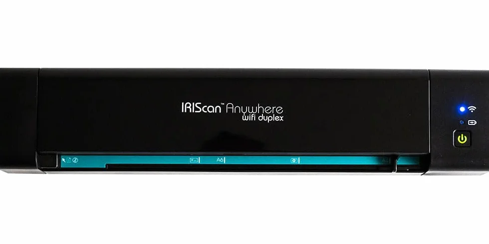 IRIScan Anywhere 15PPM duplex WIFI Bateria scanner portatile A4 v6pro scanner documenti PDF