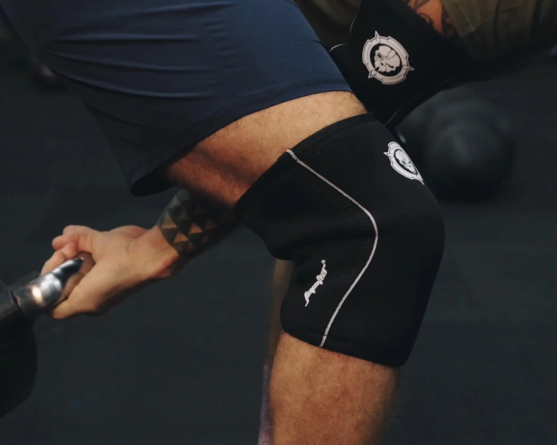 Jupiter Ginocchiere Compressione 7mm per Squat, Powerlifting, Cross Training
