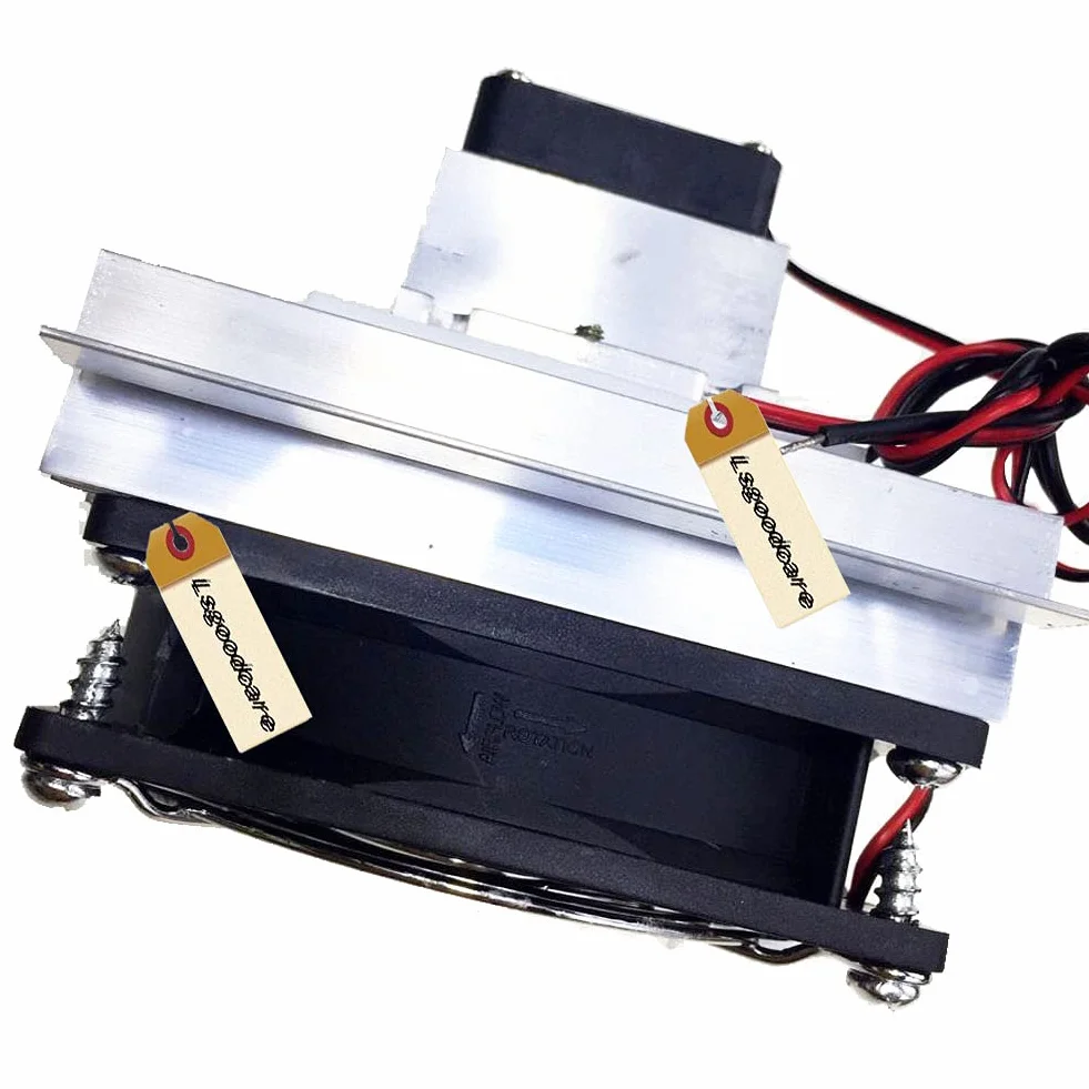 Lsgoodcare Kit di raffreddamento Peltier fai da te 12Volt Semiconduttore Termoelettrico Cooler Sistema di Raffreddamento Peltier TEC1-12706 Kit modulo dissipatore Peltier