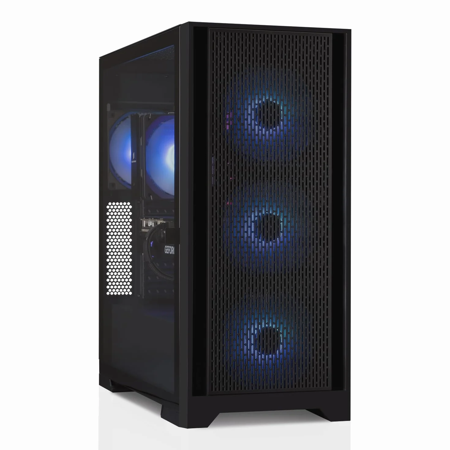 PC Gaming Ryzen 7 5700 8x 3,70 GHz, 32 GB di RAM DDR4, SSD M.2 da 1TB, Nvidia RTX 5060 8GB, Windows 11 Pro