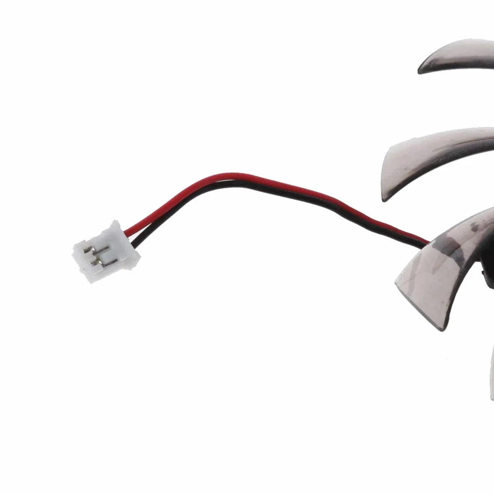 geneic 75MM PLD08010S12H Ventola di Raffreddamento 2Pin Scheda Grafica Ventola di Raffreddamento Per Gigabyte 6850 7970 GTX 460 GTX560Ti R270X 260x