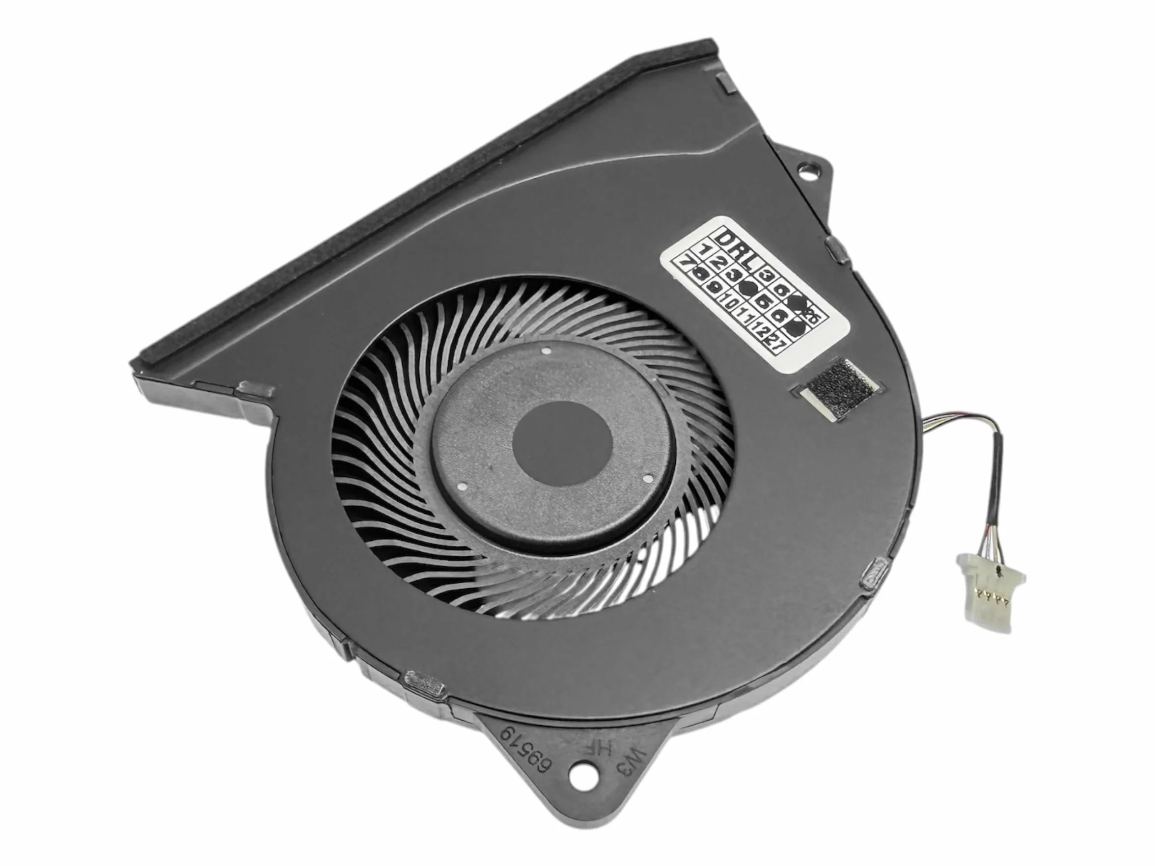 Cooling fan 0RFF51 RFF51 0VD28G, NS75C40-21K14, DC28000WFF0 DFS5K12114464, BN7506S5H-000P, DC28000WFU0, DC28000117D0, compatibile Dell Inspiron 3510. 3511 3515 3520 3525 3530 3535, DC15250, DC15255
