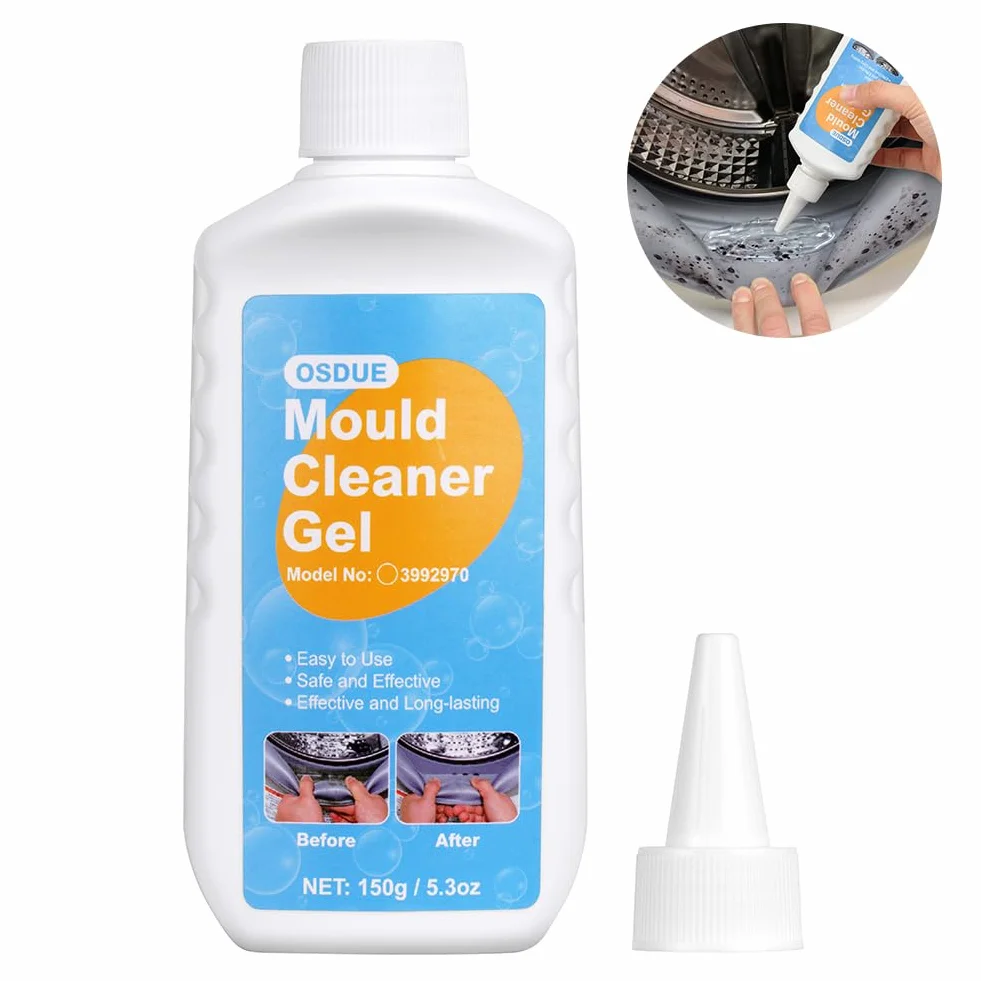 OSDUE Antimuffa Gel con Pennello, Rimozione Muffa per Cucina e Bagno, Household Mold Remover