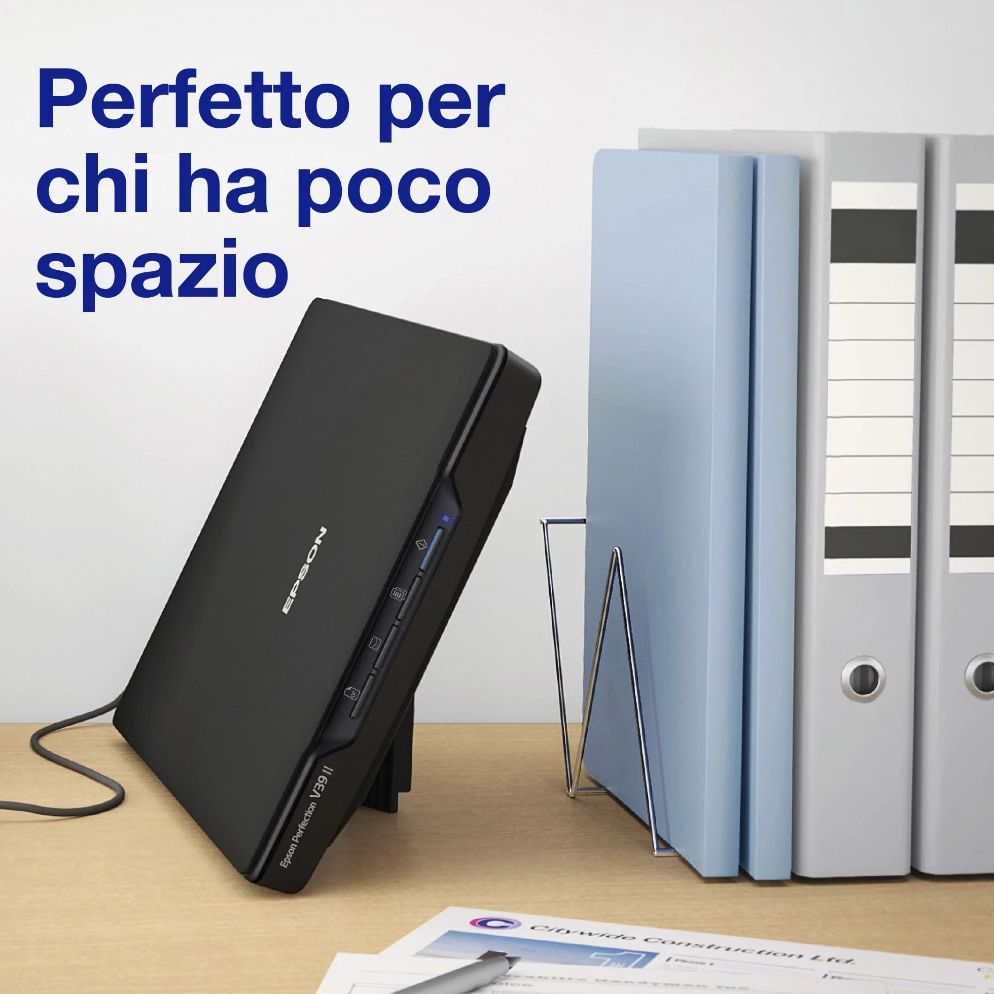 Epson Perfection V39II Scanner 4800 dpi ReadyScan LED Nero