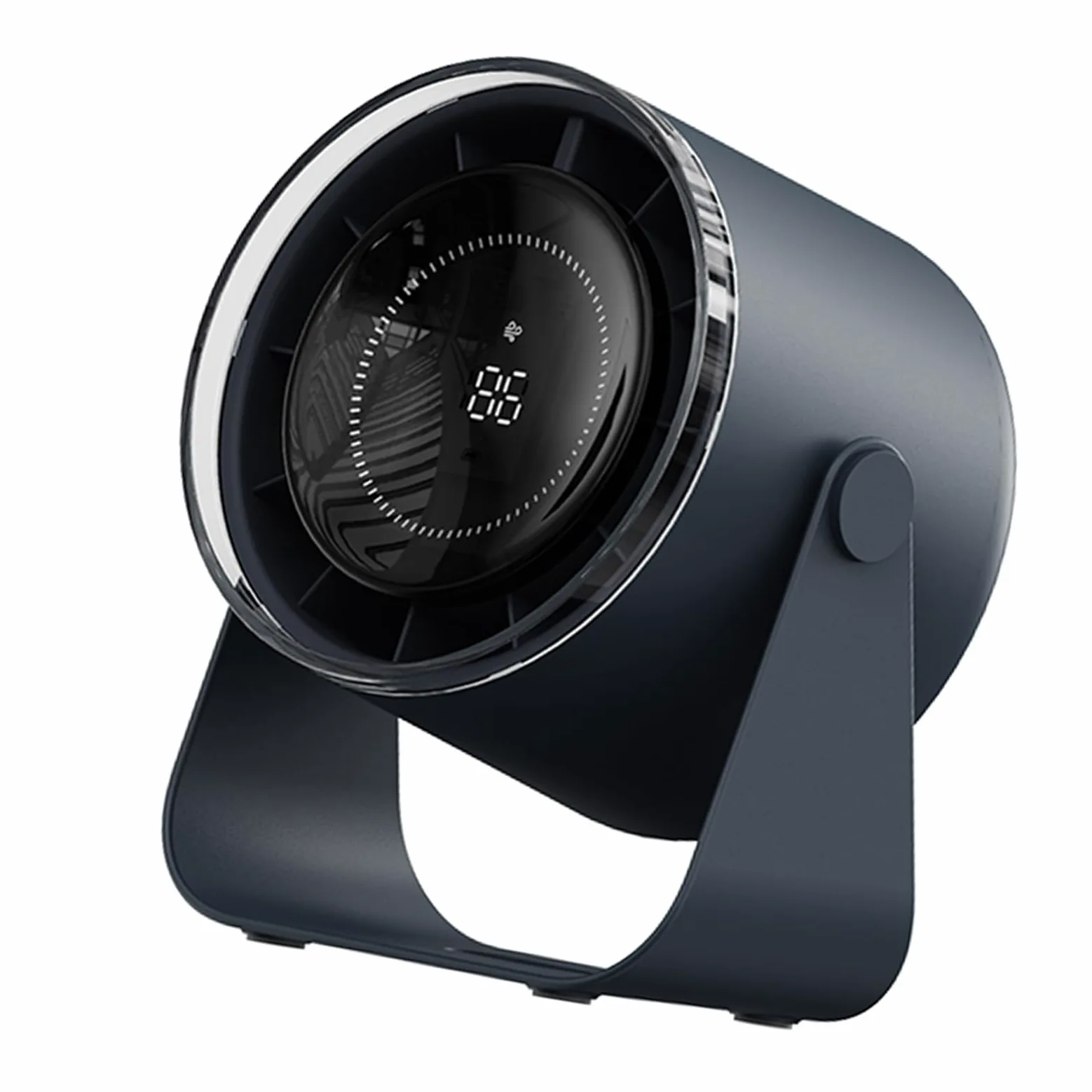 Moderno ventilatore USB ricaricabile efficiente scrivania di raffreddamento con cavo soggiorno confortevole lunga durata della batteria ventilatore da tavolo