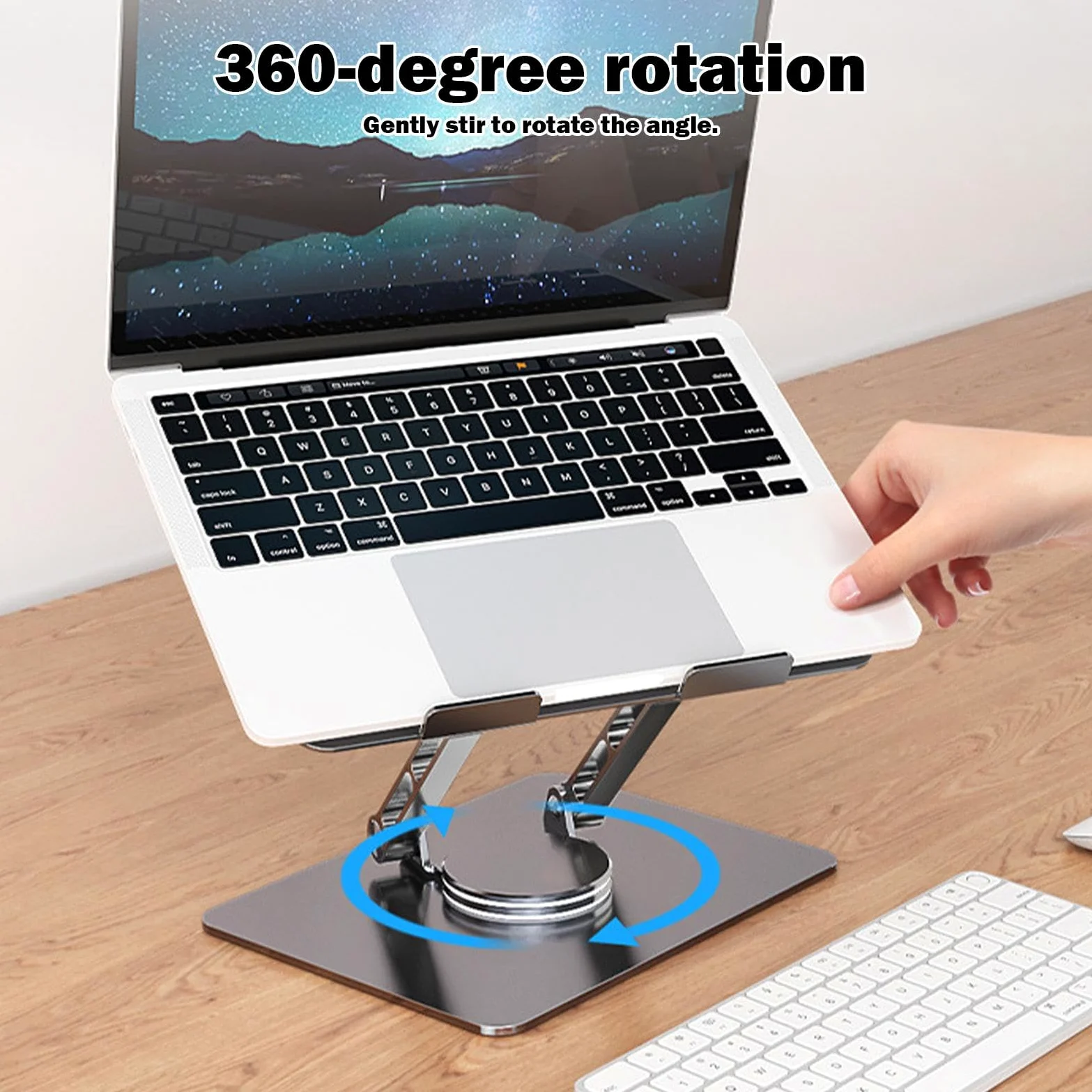 Supporto per laptop regolabile per supporto per laptop da scrivania | supporto da scrivania per laptop, supporto per computer | Supporto per laptop j