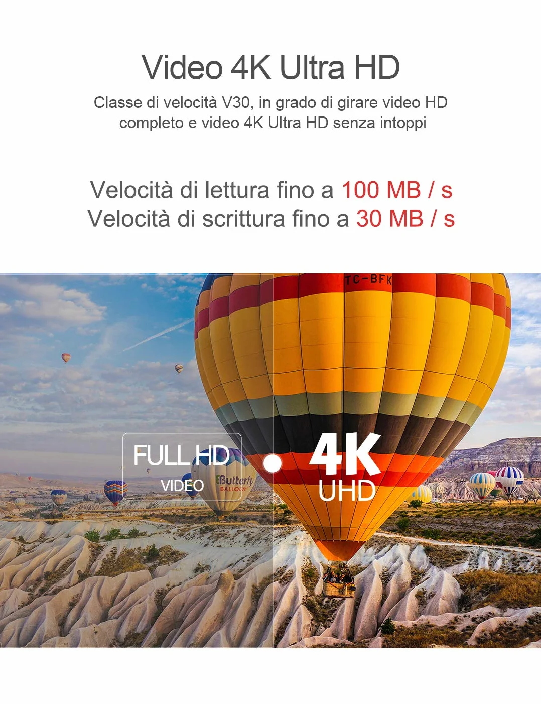 Netac 128GB Scheda Micro SD A1 U3 C10 V30 4K UHS-I