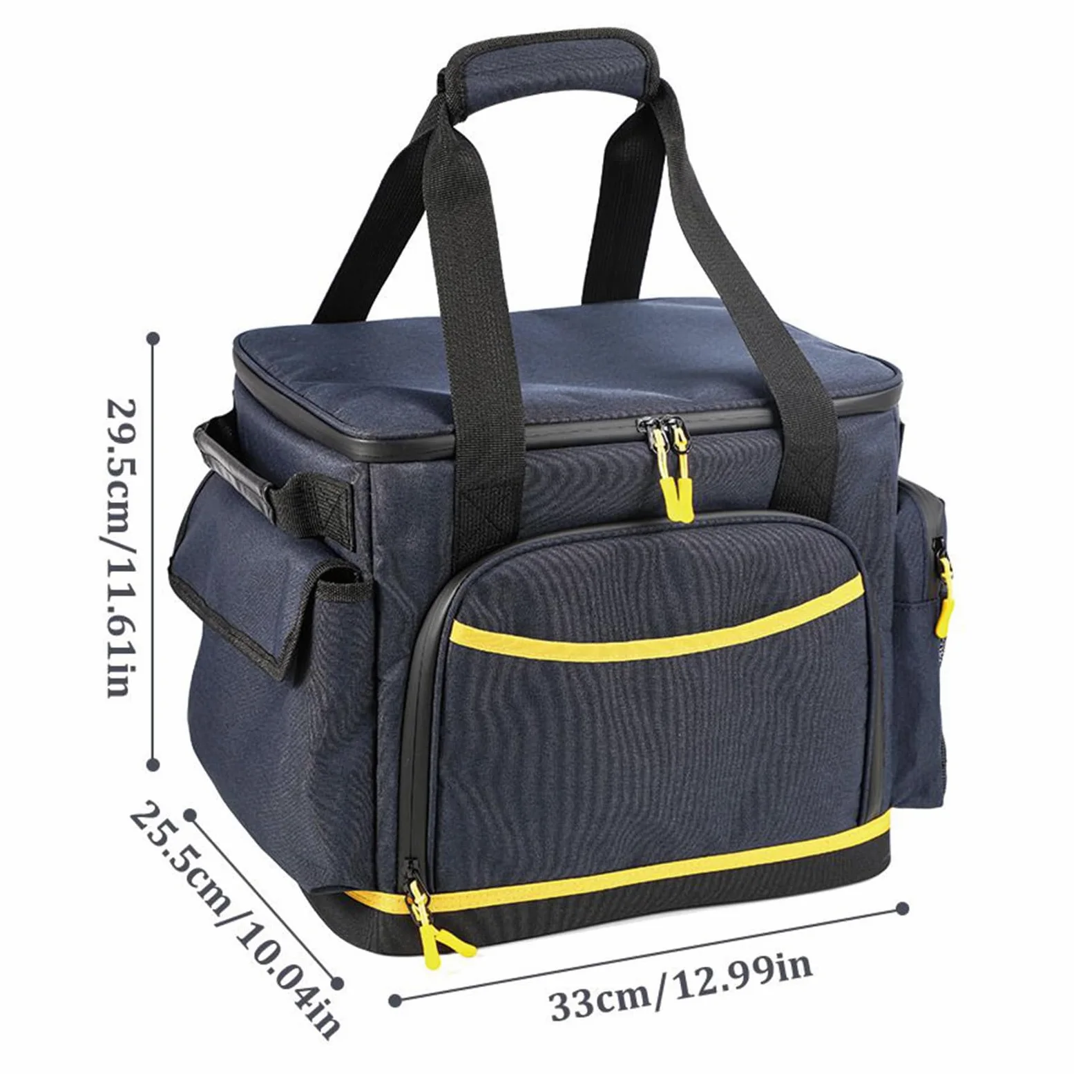 Organizer Cavi Di Ricarica Da Viaggio Tessuto oxford antistatico antiurto | Porta Cavi Di Ricarica Portatile Custodia da Viaggio in Oxford con Più Tasche Power Station