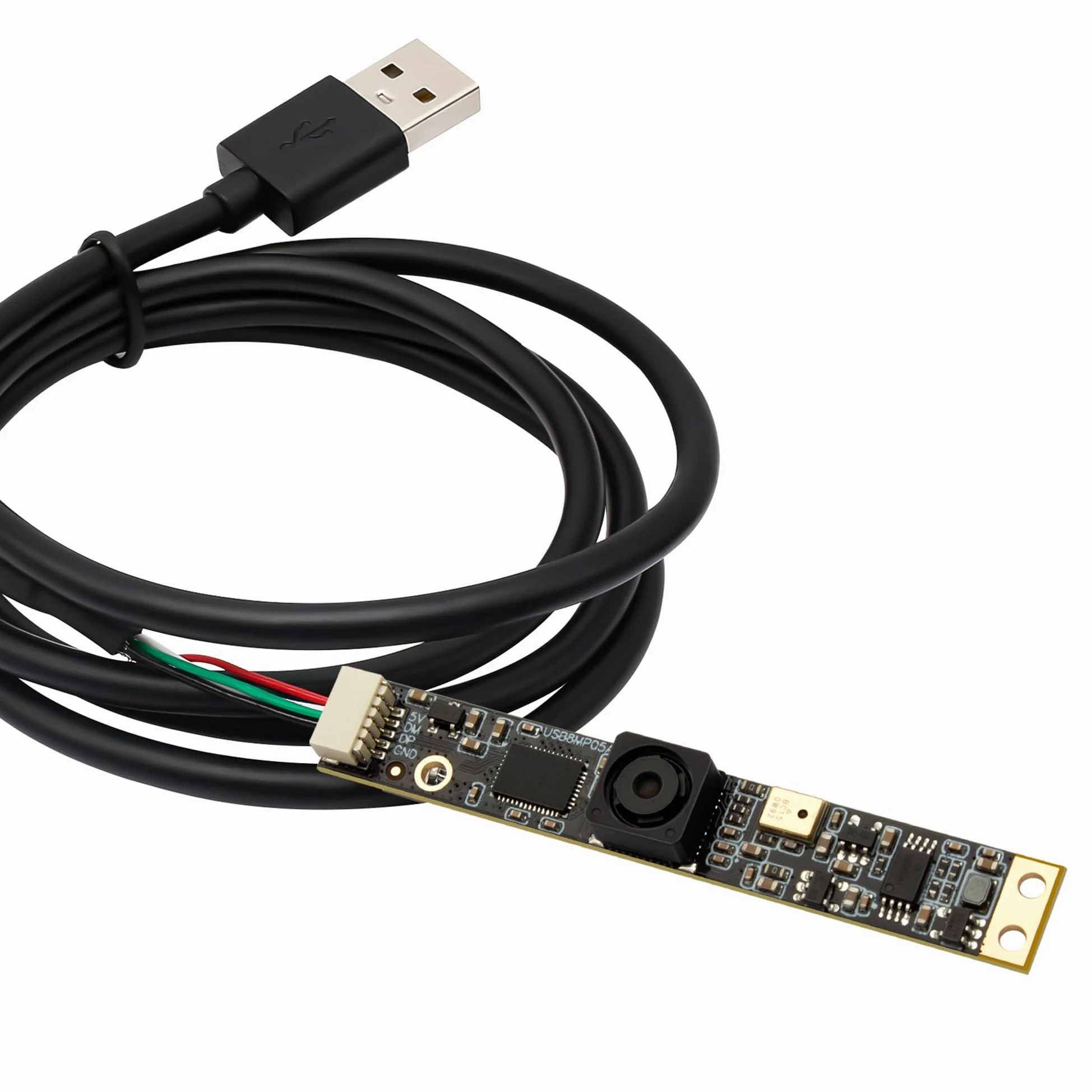 Svpro Telecamera USB da 8 MP con microfono per computer, UVC Lightburn, fotocamera fissa, modulo micro video integrato per Windows, Linux, Android, Mac OS