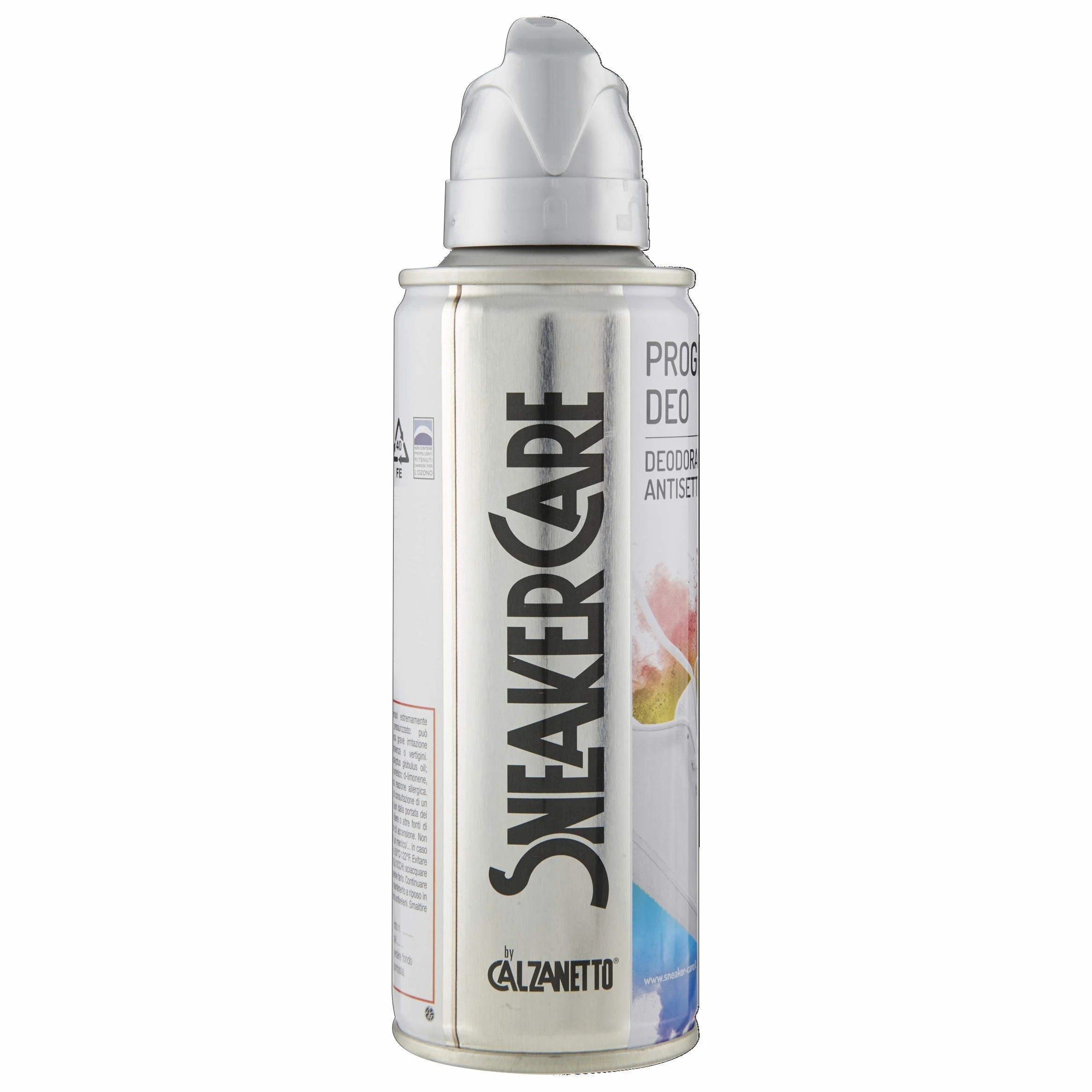 Deodorante Antisettico per Sneaker, Rinfresca e Previene Cattivi Odori, Bianco Menta, 150 ml