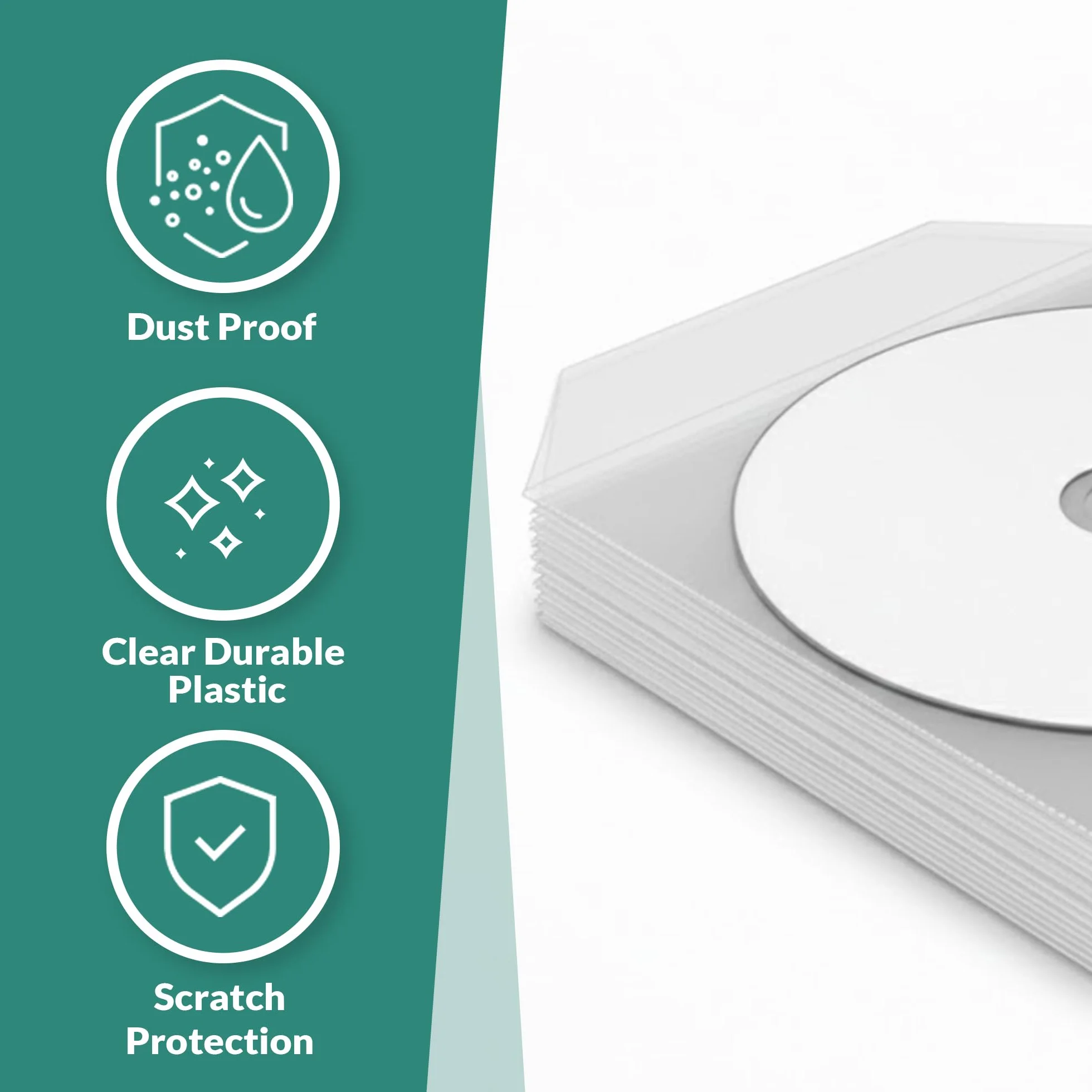 100 buste CD