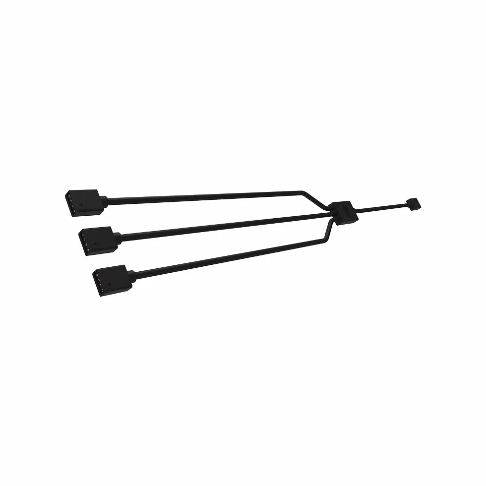 Cooler Master RGB 1-a-3 Cavo Splitter, Connettore LED a 4 Pin e 5 Pin, 58cm