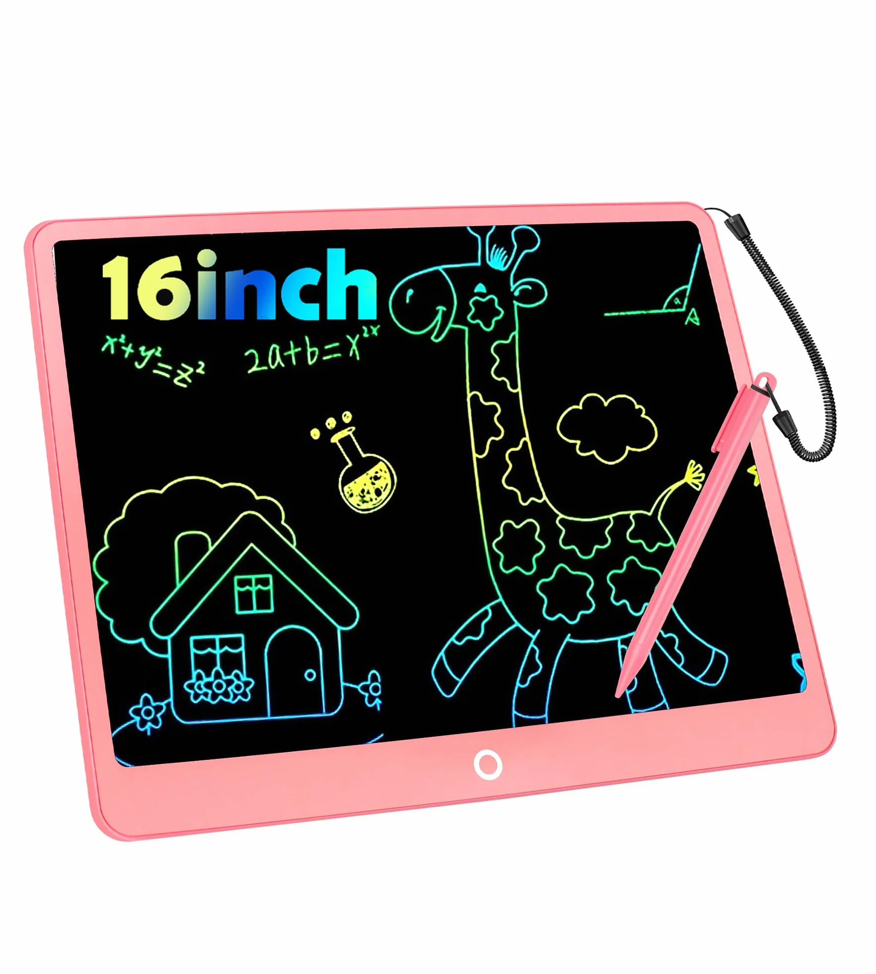 Tavoletta Grafica LCD 16 Pollici, Lavagna Digitale da Disegno con Penna per Bambini 3-12 Anni