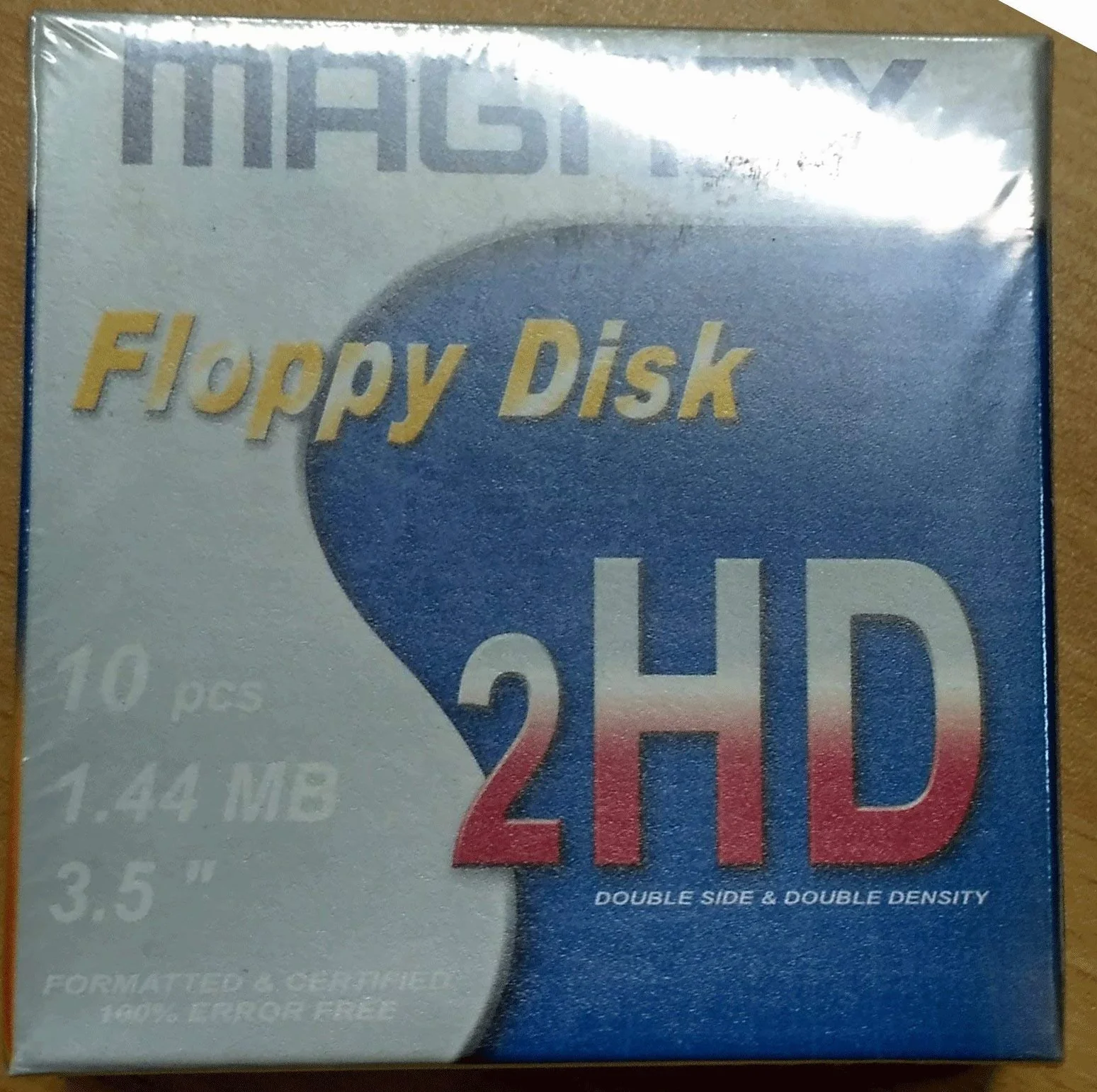 FLOPPY DISK 1,44MB HD MAGNEX FORMATTATI CONFEZIONE DA 10 UNITA'