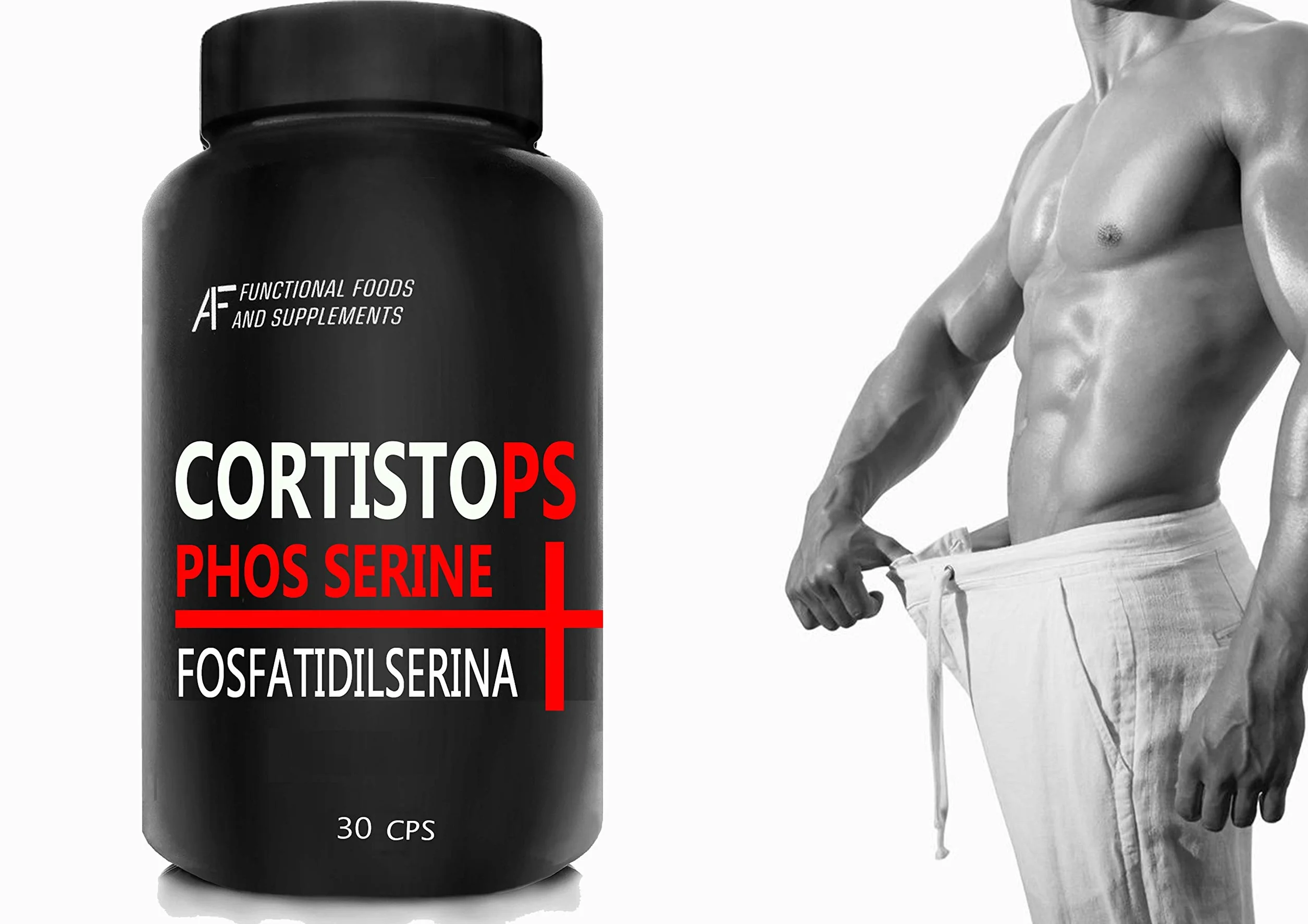 CortistoPS A.I.F. FOSFATIDILSERINA 30 capsule contrasta il cortisolo riduce gonfiore addominale stress