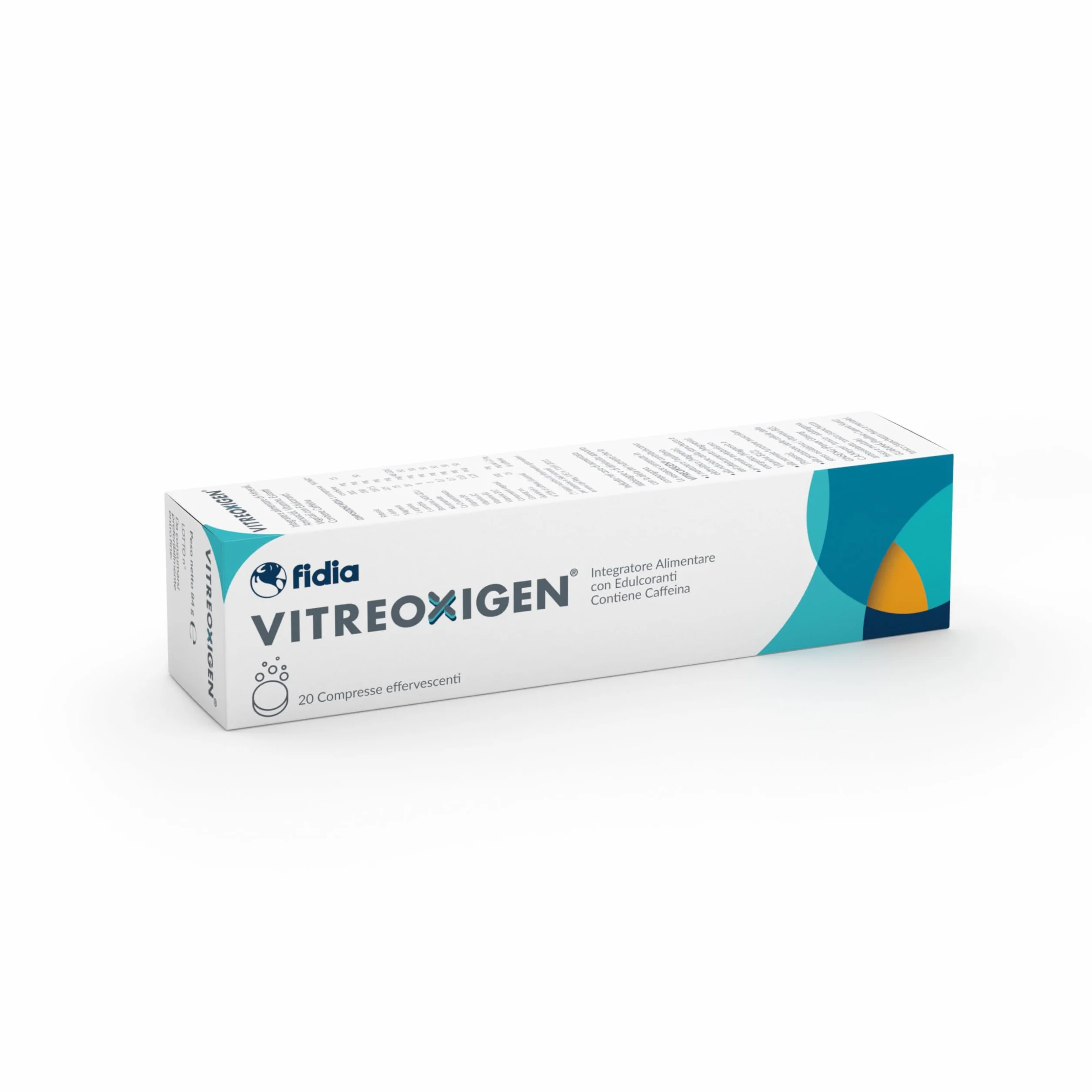 Fidia Farmaceutici VITREOXIGEN 20 Compresse Effervescenti Integratore Alimentare Minerali Aminoacidi Vitamine