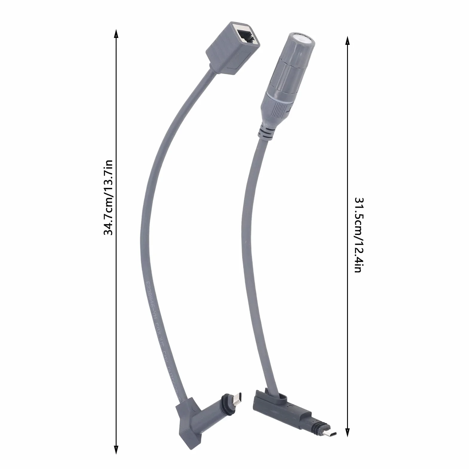 Goshyda per Adattatore SPX Maschio a RJ45, Impermeabile per Connettore Cavo Connettori Femmina RJ45 1200 Mbps per Antenna Parabolica Gen 2 e Router