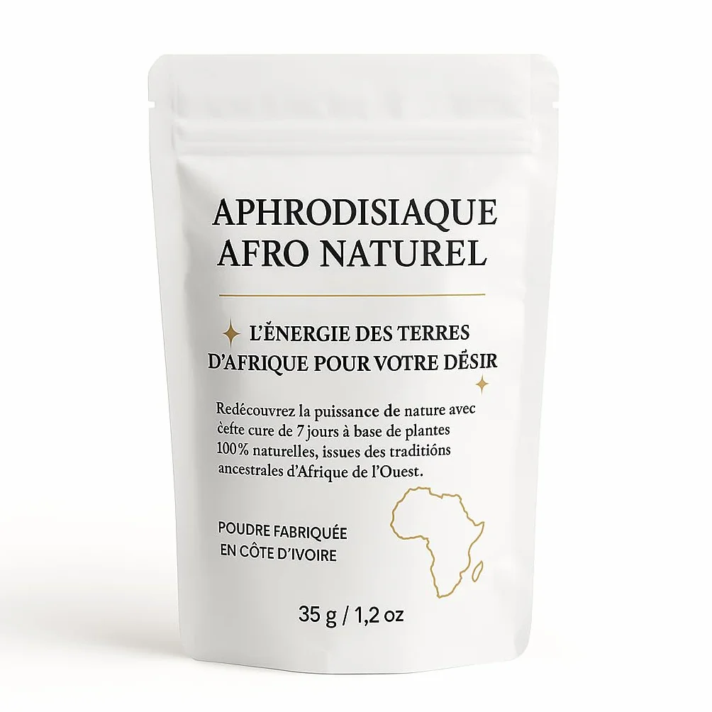 Afrodisiaco Afro Naturale Miscela di piante biologiche 35 g Tisana Benessere