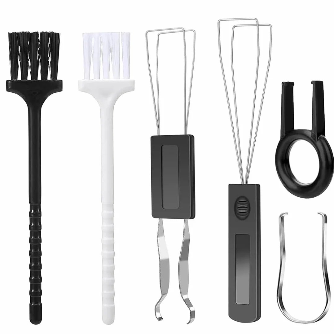 Kit di Strumenti per Rimozione Tasti Tastiera 6 Pezzi Estrattori Keycap Pinzette