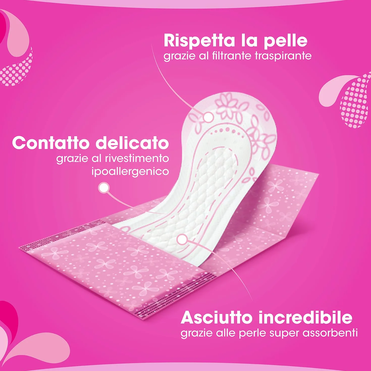LINES INTERVALLO & GO 44 proteggislip ripiegati protezione quotidiana neutralizza odori