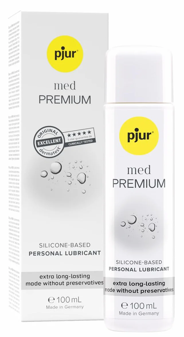 Pjur Med Premium (100ml) - Żel lubrykacyjny na bazie silikonu dla skóry wrażliwej i alergików