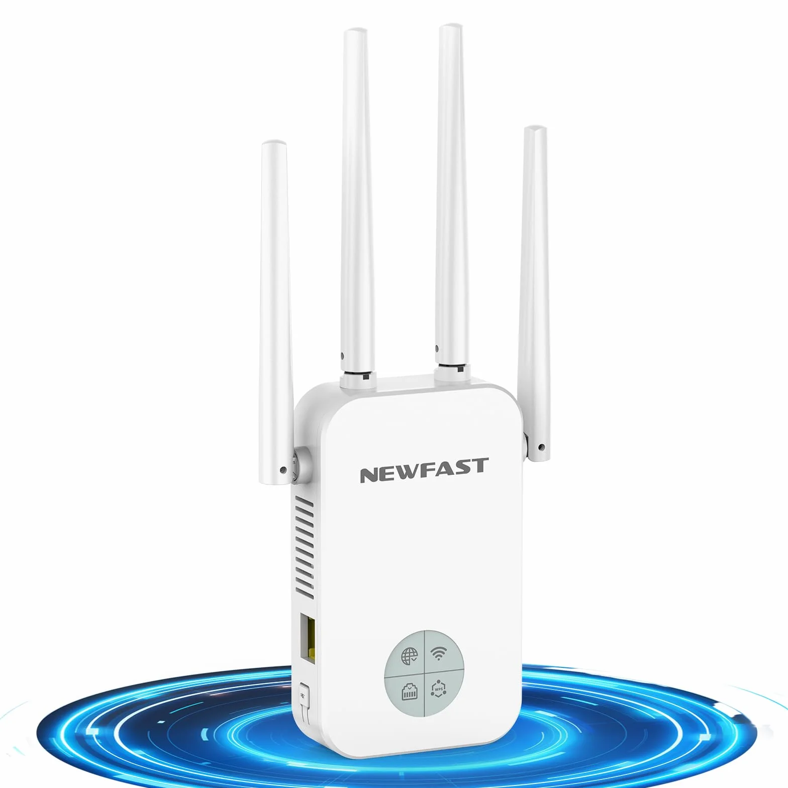 Ripetitore WiFi Potente 1200Mbps Amplificatore WiFi con 4 Antenne, RE523W2 NF