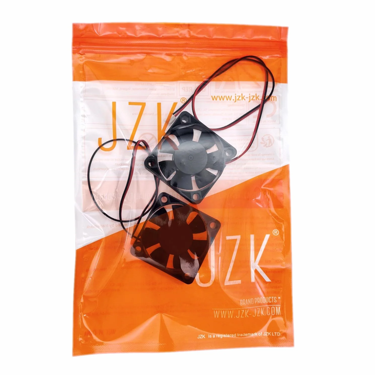 JZK 2PCS 50x50x15mm DC 12V mini ventola di raffreddamento 50mm con 2 pin, 6700 rpm, 0.12A, 5015 piccola ventola DC brushless 5cm per raffreddamento o ventilazione, ventola per stampante 3D