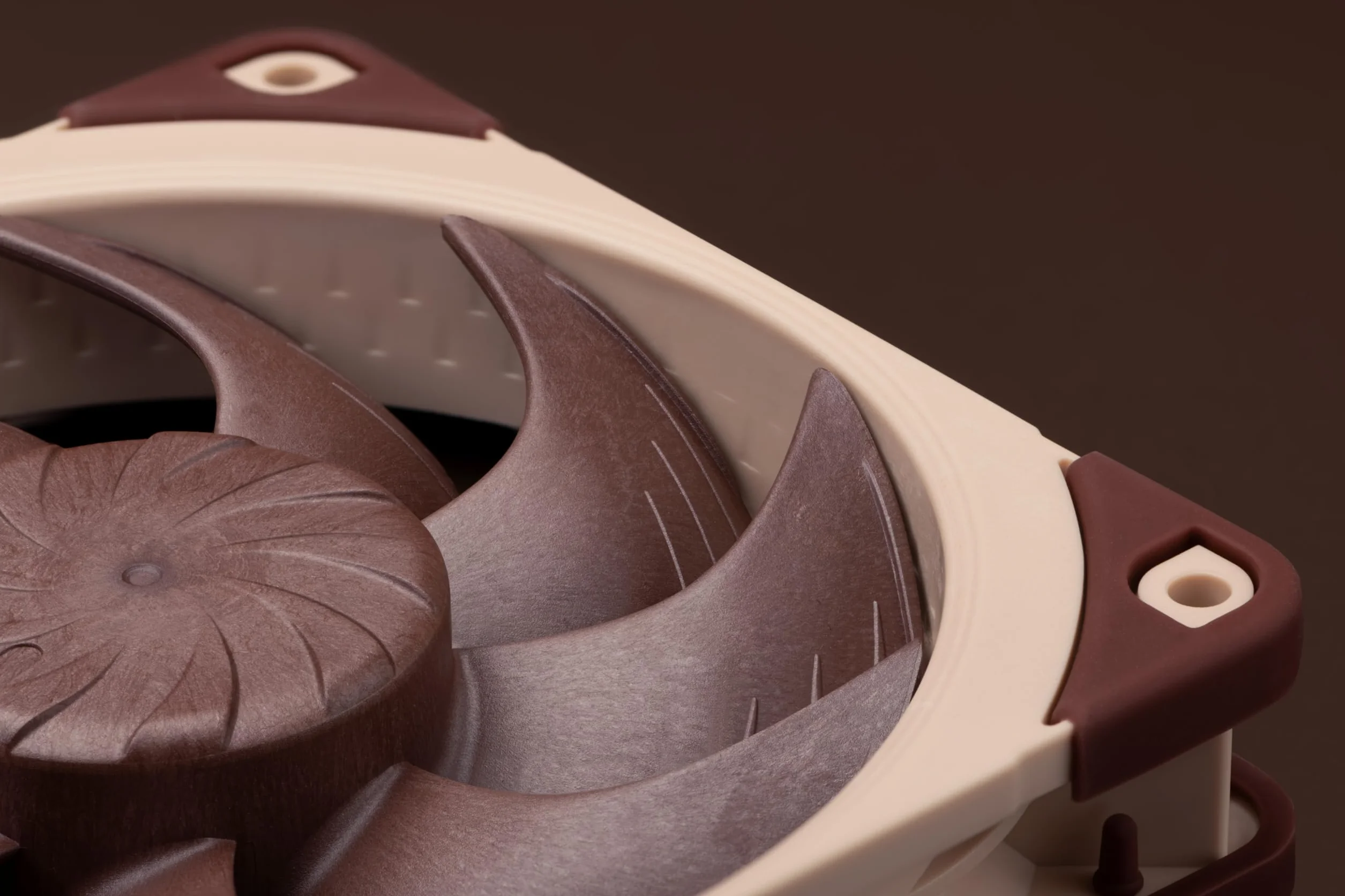 Noctua NF-A12x25 G2 PWM Sx2-PP, Set di Due Ventole per Configurazioni di Tipo Push-Pull e Fianco a Fianco (Marrone)