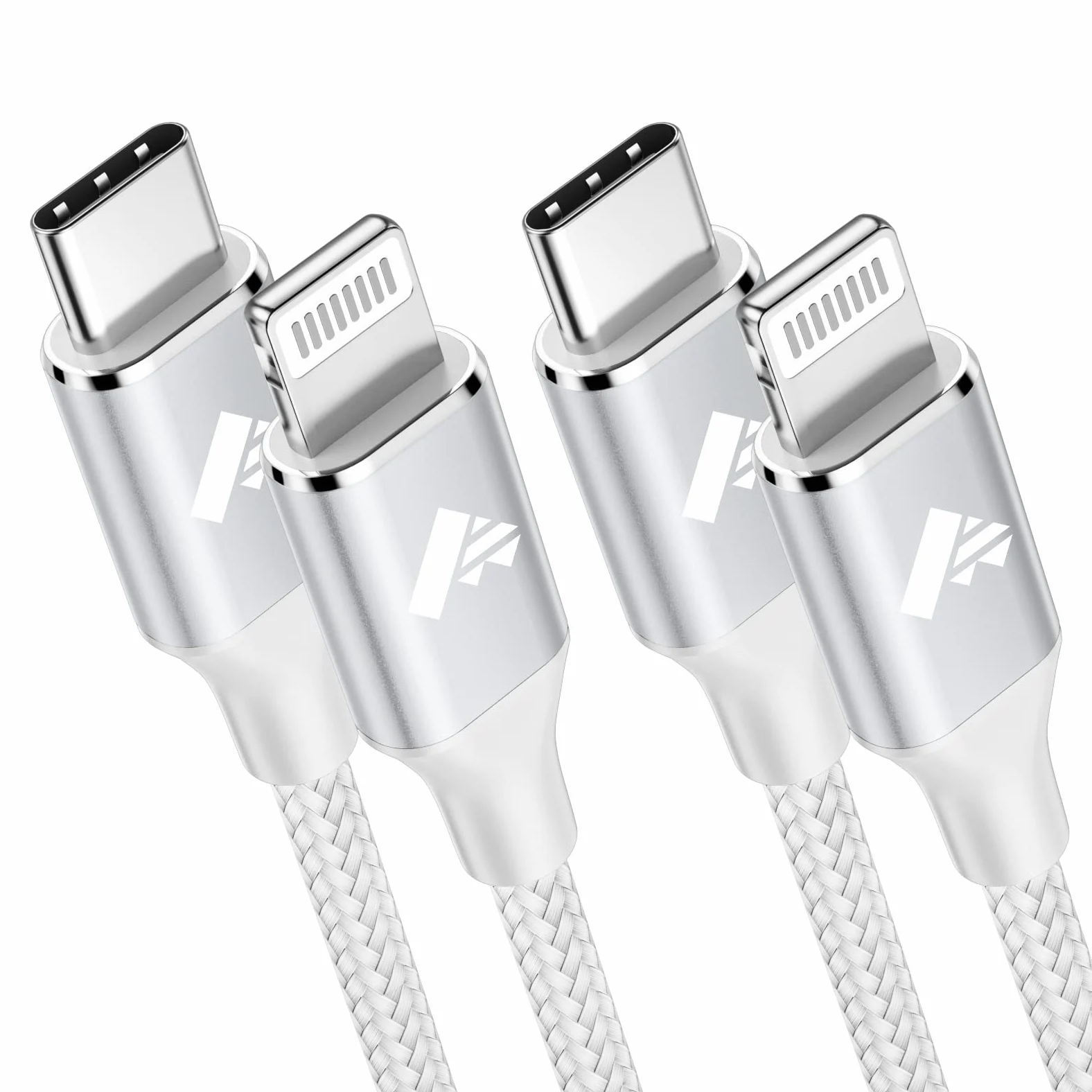 Cavo da USB C a Lightning da 0,9 m, cavo USB C per iPhone, certificato MFi, cavo di ricarica rapida, compatibile con iPhone 11 12 Pro Max X XS XR 8 7 6s Plus SE, iPad
