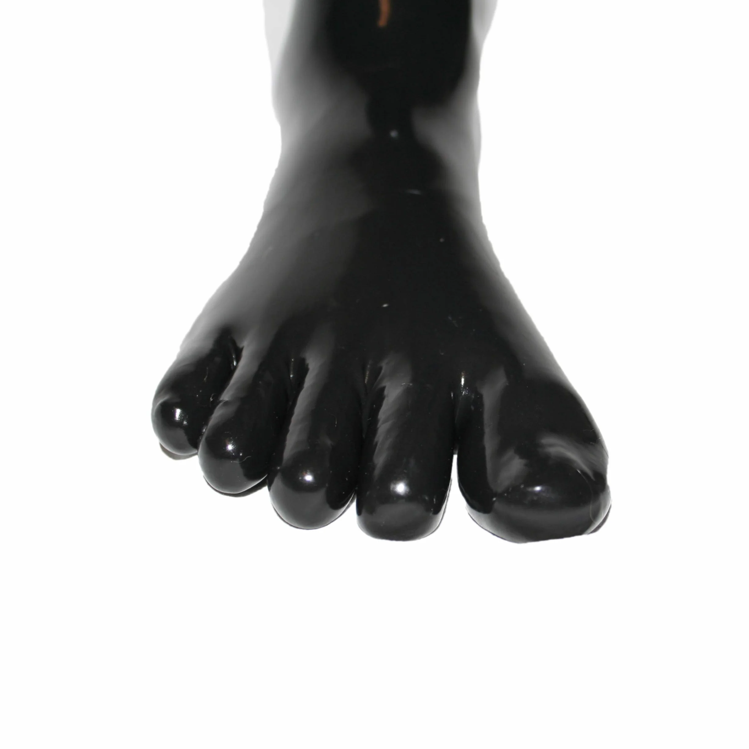 Rubberfashion Calzini lunghi in lattice per donna e uomo Nero 0,4 mm M 41,5-43,5