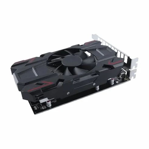 Scheda Grafica da Gioco, HD6770 4 GB DDR5 128 Bit PCI Express 2.0 16X Slot HDMI DVI VGA Interfaccia, Scheda Grafica per Computer con Ventola Singola (HD6770 4GB DDR5)