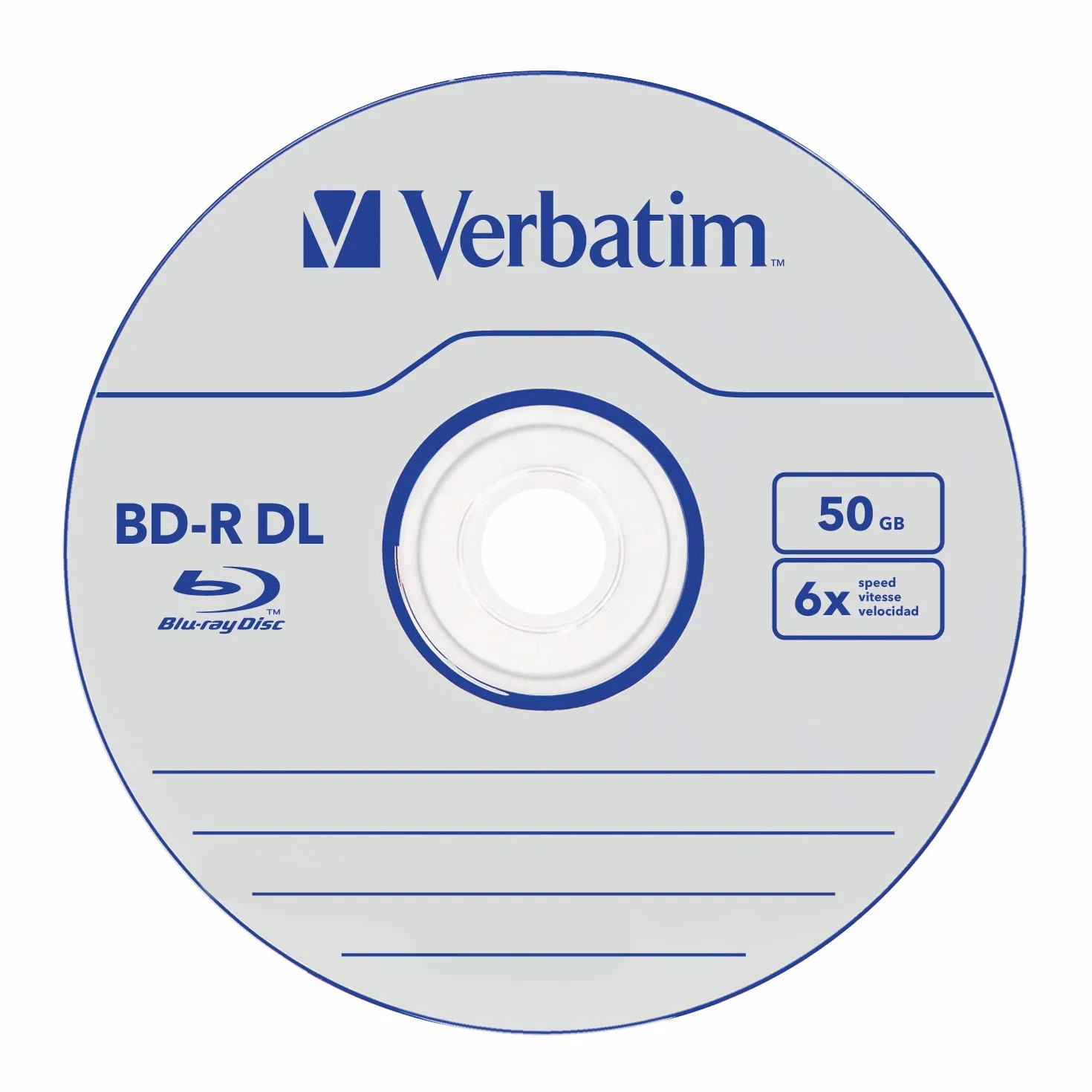 Verbatim 43748 Blu-ray registrabile (BD-R), Confezione da 5