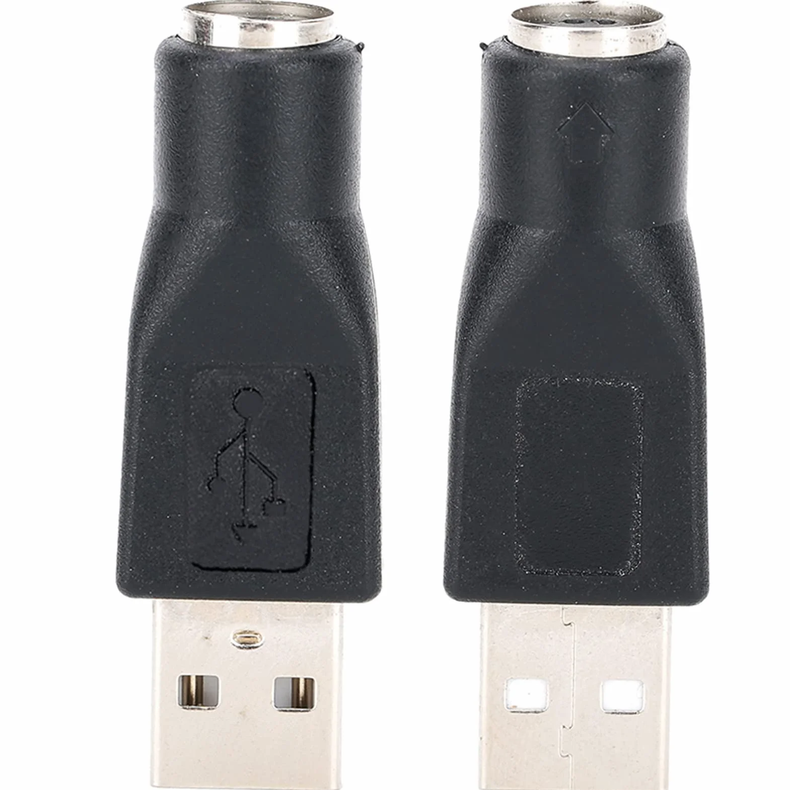 Acouto Convertitore Adattatore USB Maschio a Femmina per PS 2 da 5 Pezzi per Tastiera e Mouse con Interfaccia PS 2 Adattatore da P a USB F P M Tastiera USB Adattatore Din5 Femmina