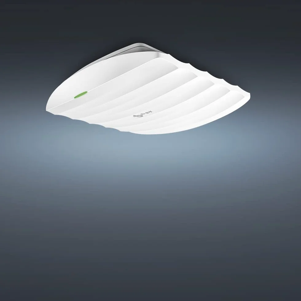 TP-Link EAP110 Punto d'Accesso Wireless N, Professionale, N300 Mbps, POE Passivo, Predisposizione al Montaggio a Soffitto