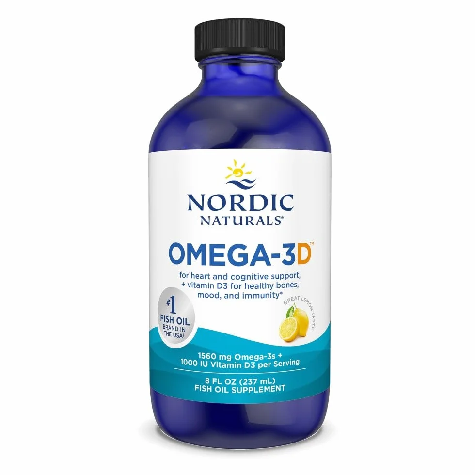 Nordic Naturals Omega 3 Olio Di Pesce Limone 1560 mg 237 ml
