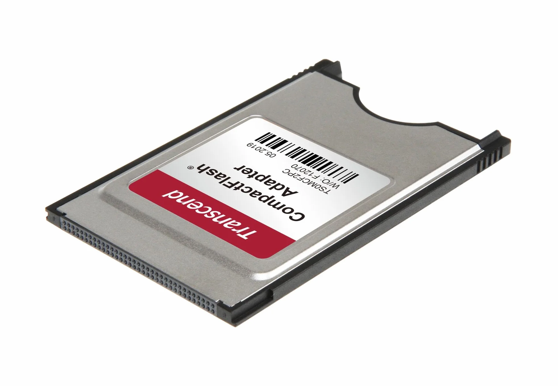 Transcend Adattatore PCMCIA CompactFlash, trasferimento dati ad alta velocità, plug & play - TS0MCF2PC