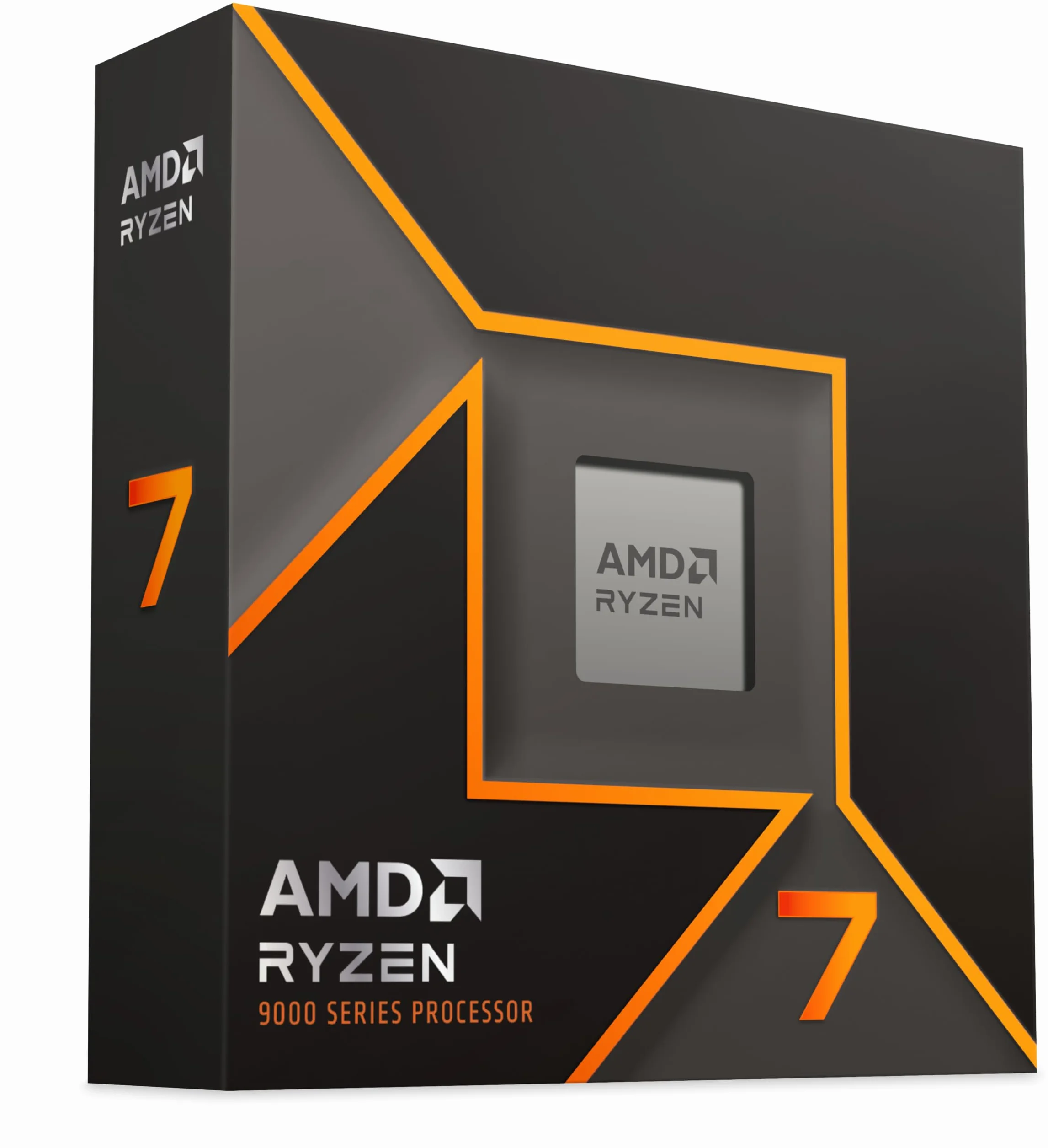 AMD Ryzen 7 9700X (8 Cores/16 Threads) 65W DTP, AM5 socket, 40MB Cache, Boost di Frequenza fino a 5.5 GHz max, senza ventole)