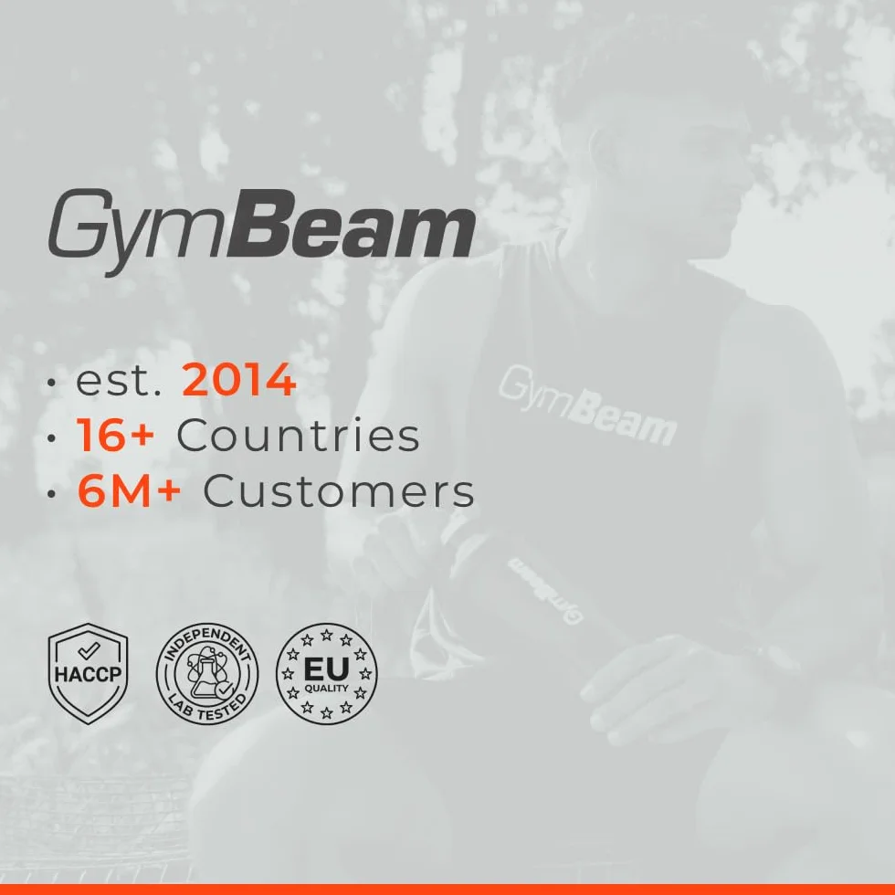 GymBeam Omega 3 Forte Capsule 1000mg Olio di Pesce EPA DHA Salute del Cuore Cervello Vista 90 cps