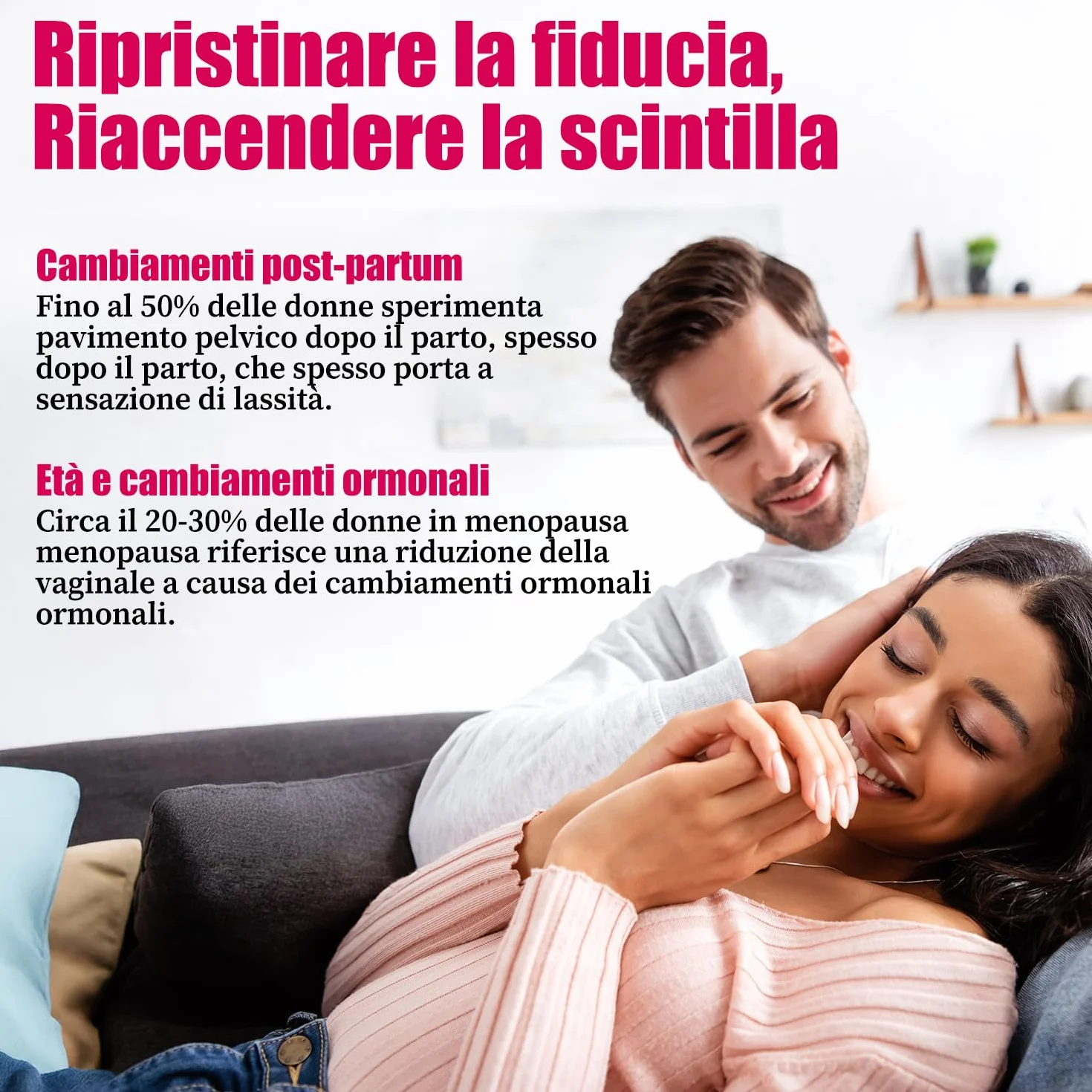 Gel astringente vaginale naturale idrata lubrifica ripara rassoda secchezza vaginale 4 pz