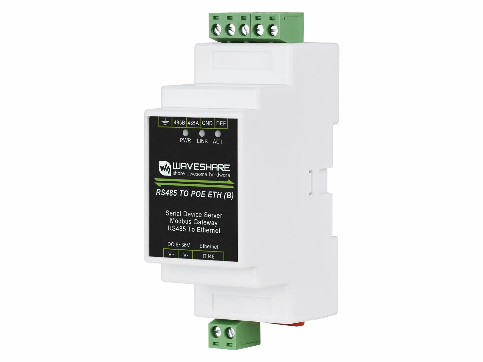 Server seriale industriale RS485 a Ethernet Modbus Gateway MQTT Gateway TCP/IP con PoE e protezione isolamento segnale